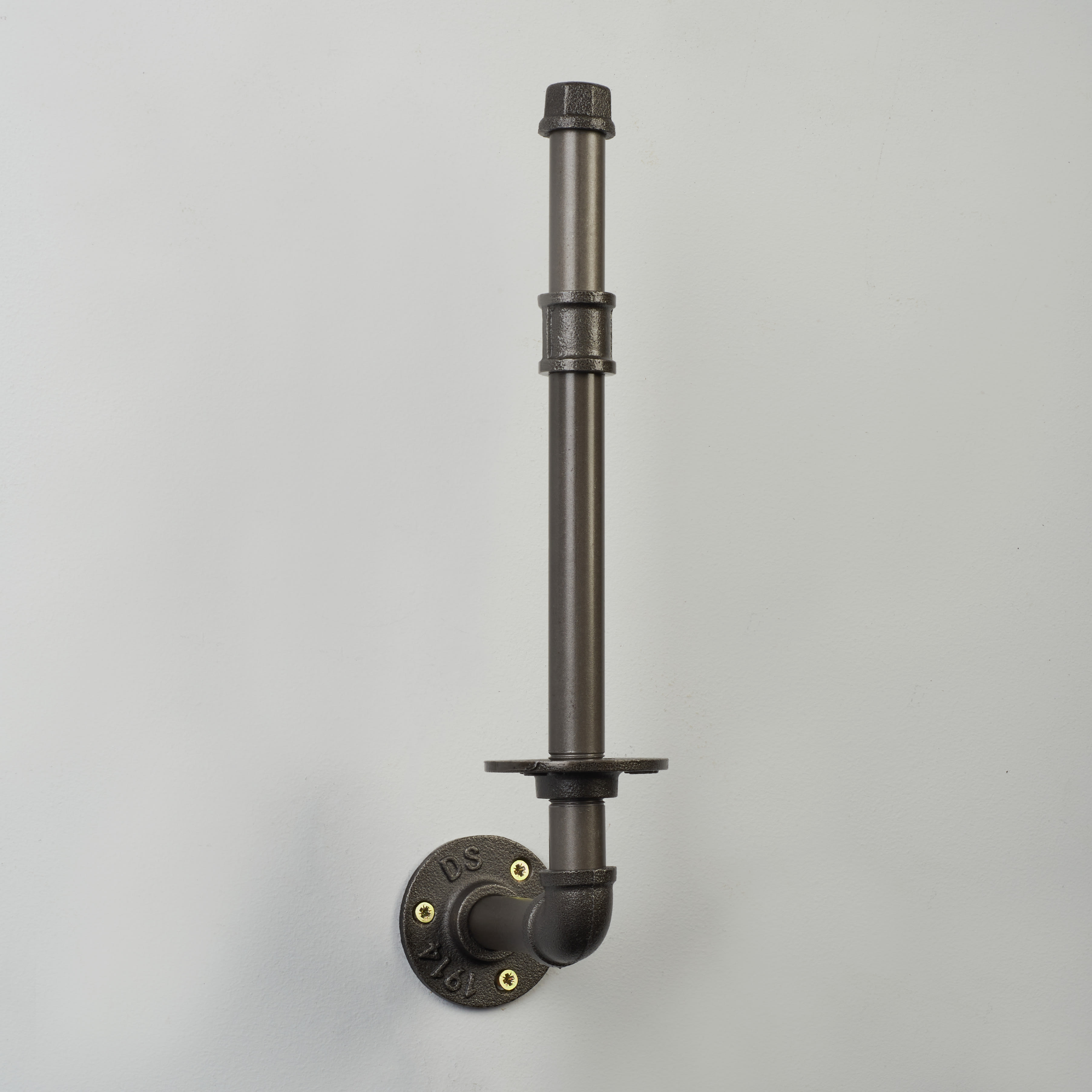 1/2" Pipe Kitchen Roll Holder- Grey - view 2