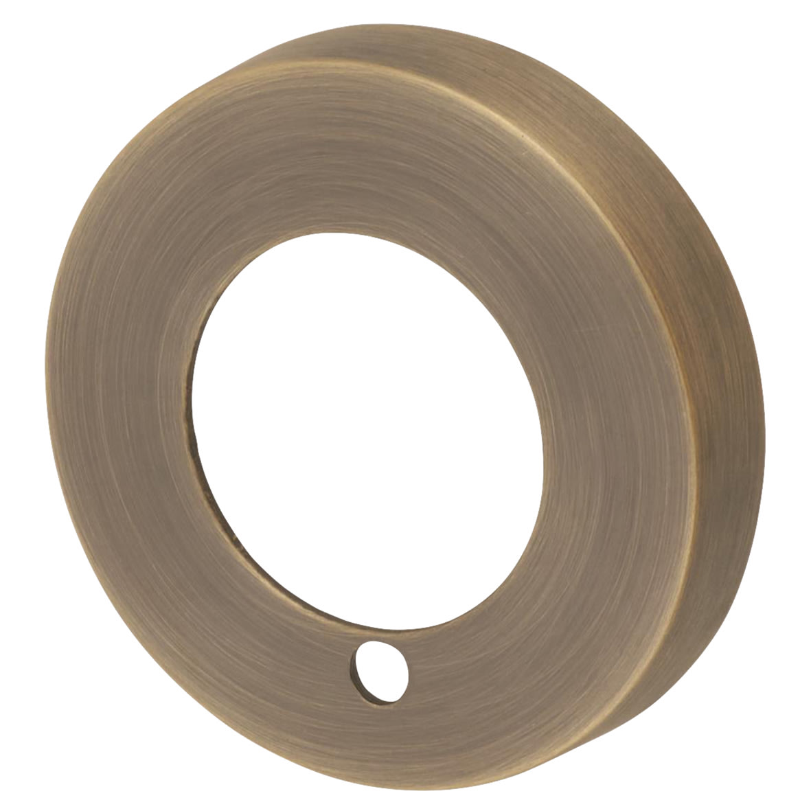 Privacy Rose Cover - 52mm Diameter - Matt Antique Brass - view 2