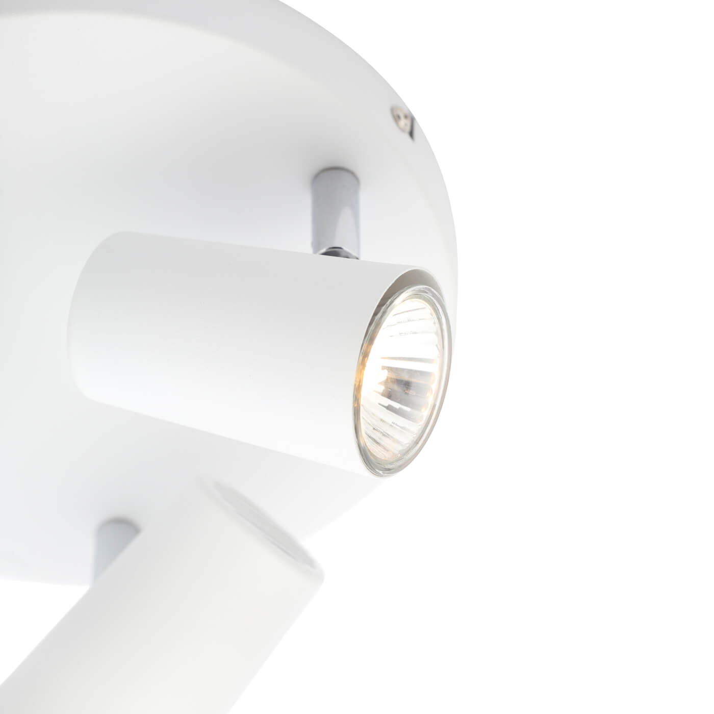 Forum Inlight Harvey 3 Light Circular Ceiling Spotlight - White - view 3