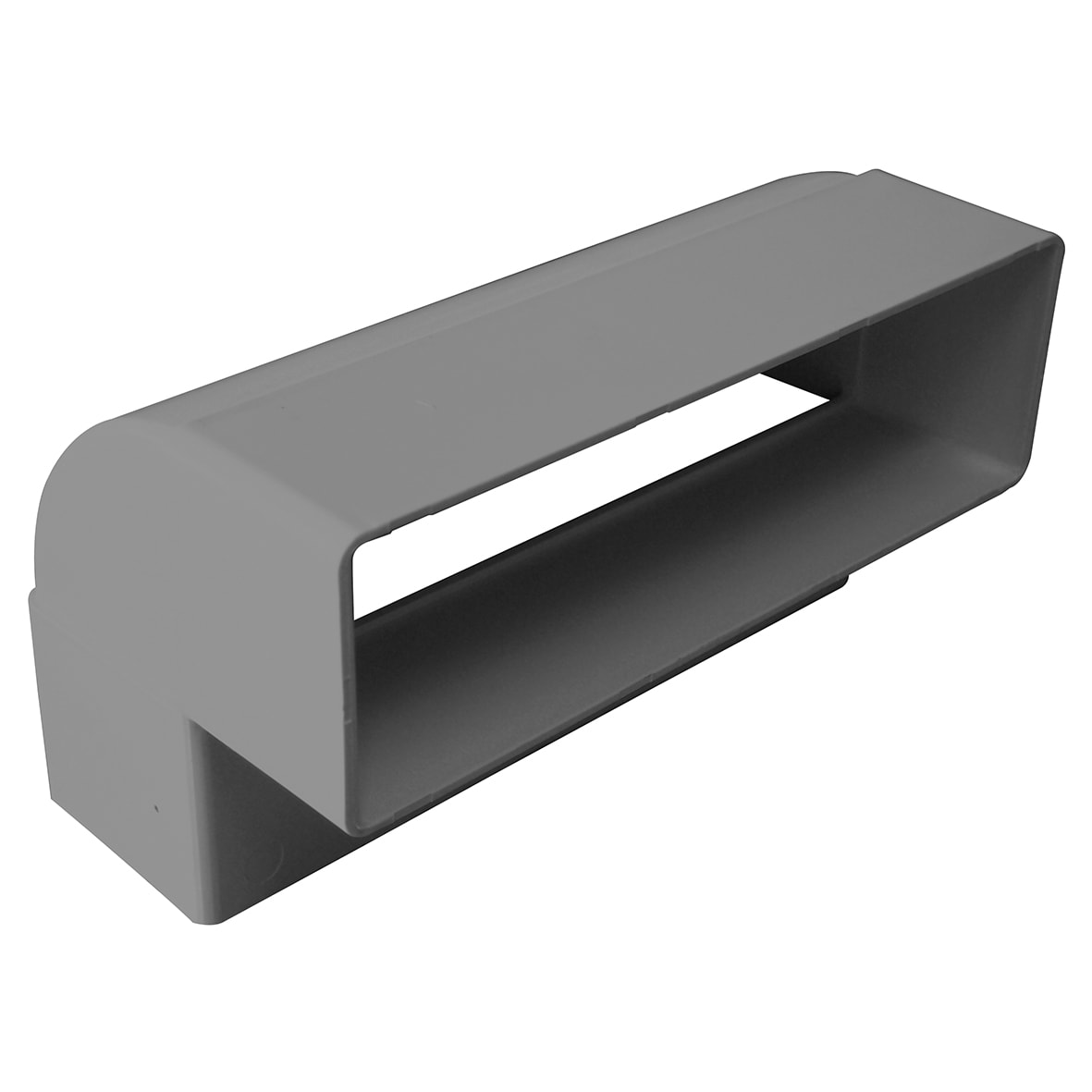 90° Vertical Bend - 204 x 60mm - Grey - view 2