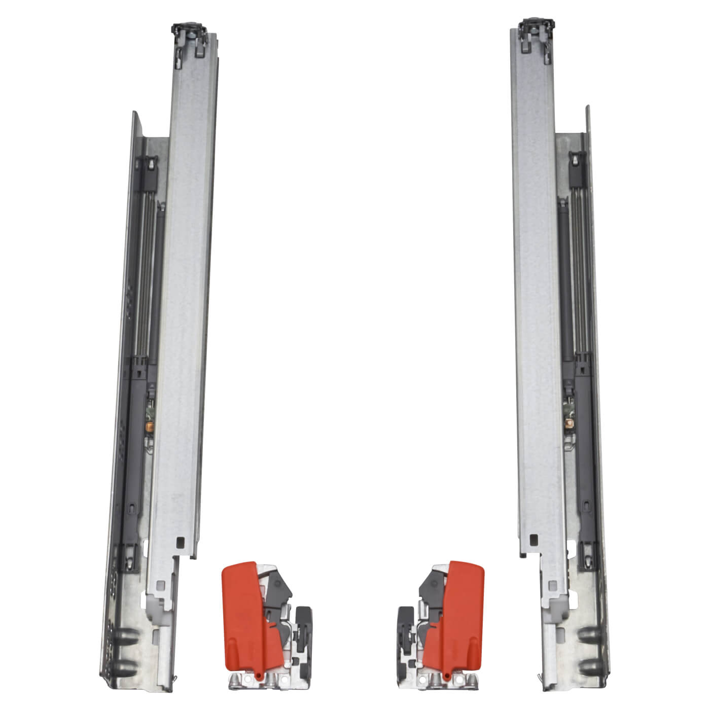 TANDEM BLUMOTION Soft Close Drawer Runners - Full Extension - 400mm Length - 11-16mm Panels - 30kg - view 3