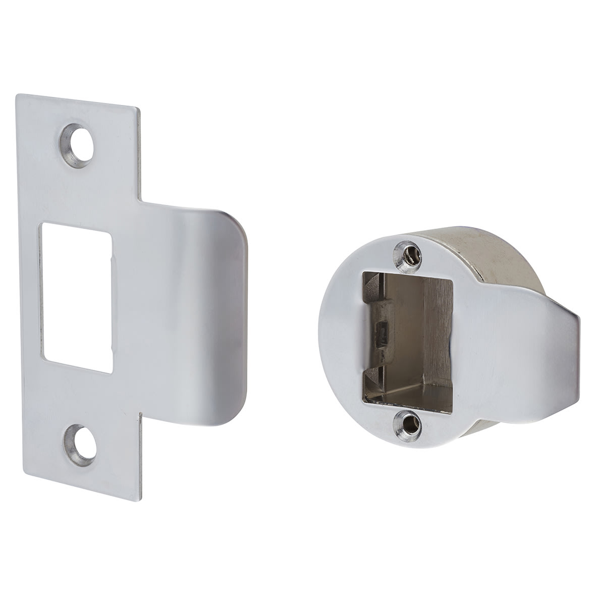 Quick Latch Privacy Tubular Latch - 71mm Case - 57mm Backset - Polished Chrome - view 3