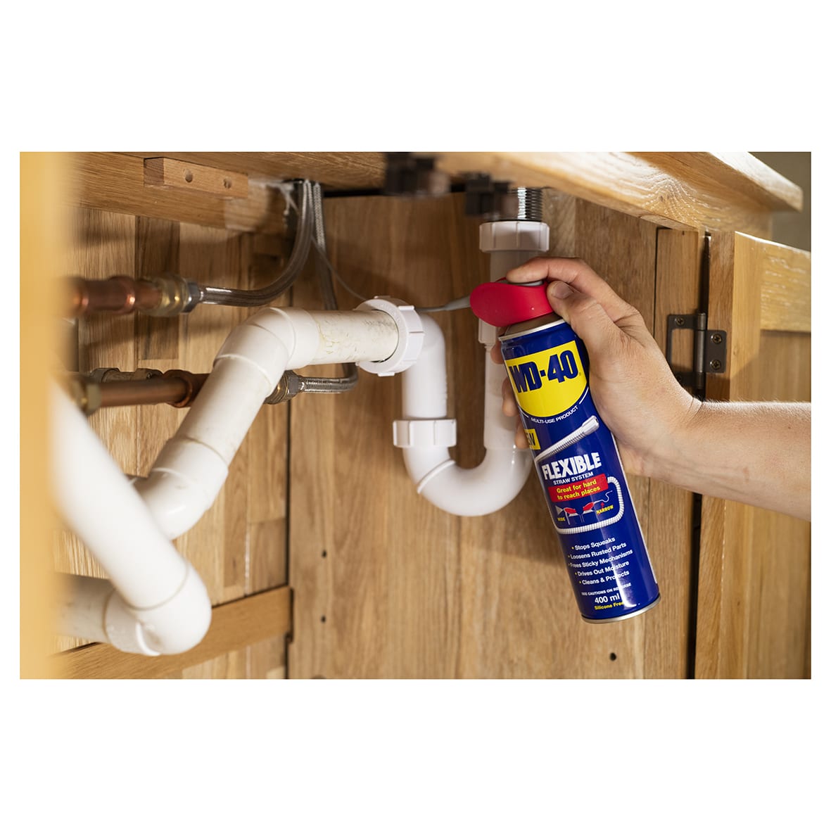 WD-40 EZ-Reach Flexible Straw Multi Use Can - 400ml - view 5