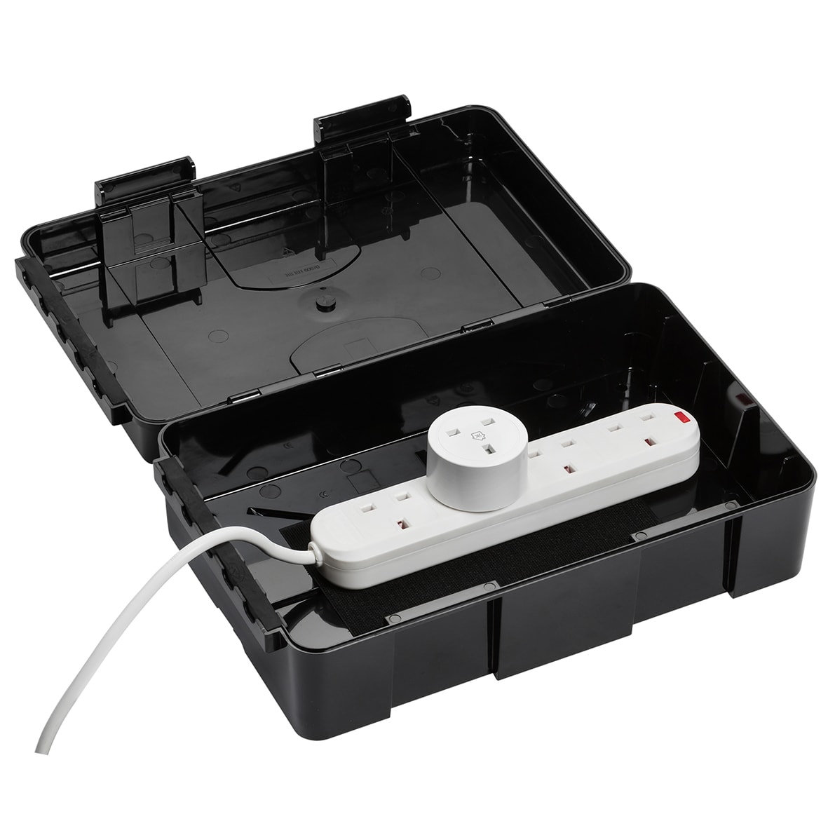 Waterproof Electrical Outdoor Box - 334 x 220 x 116mm - Black - view 5