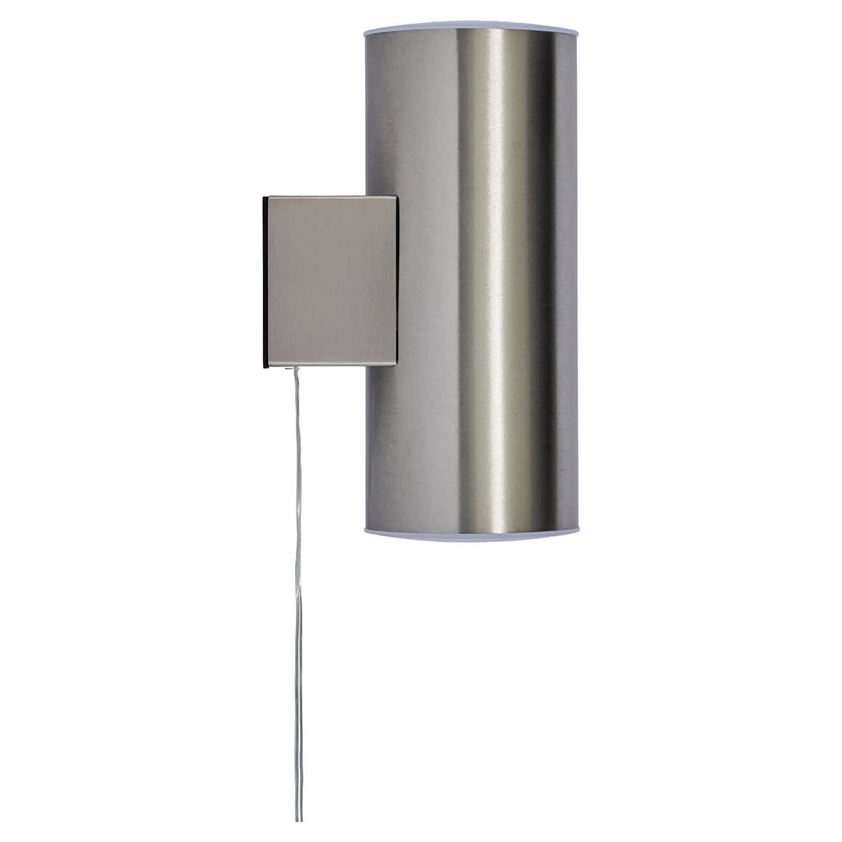 Forum Zink Eldon 2W LED Solar Outdoor Up & Down Wall Light - IP44 - 3000K - Stainless Steel - view 7