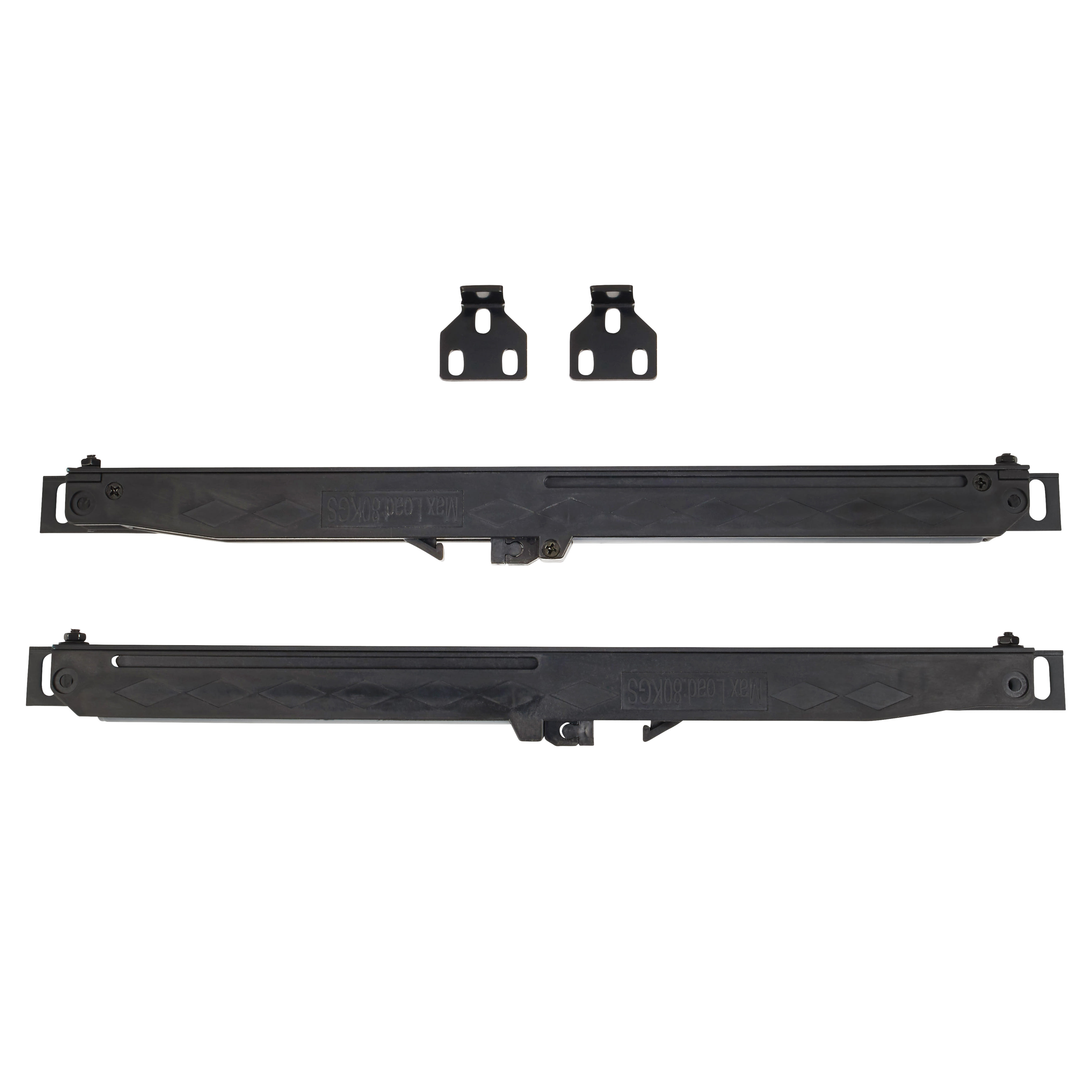 Barn Strap Soft Open/Close Sliding Door Gear - Top Mounted - 40-60kg Max Door Weight - Black - view 7