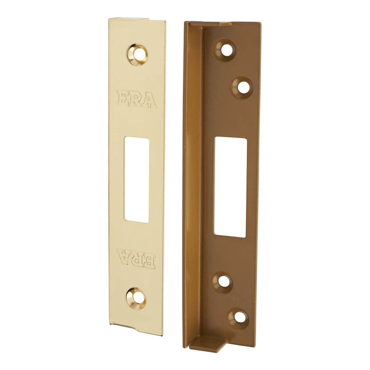 13mm Rebate Kit to suit Fortress:2007 5 Lever Deadlock - Polished Brass - view 2