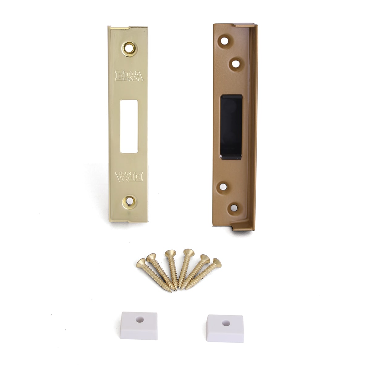 13mm Rebate Kit to suit Fortress:2007 5 Lever Deadlock - Polished Brass - view 3