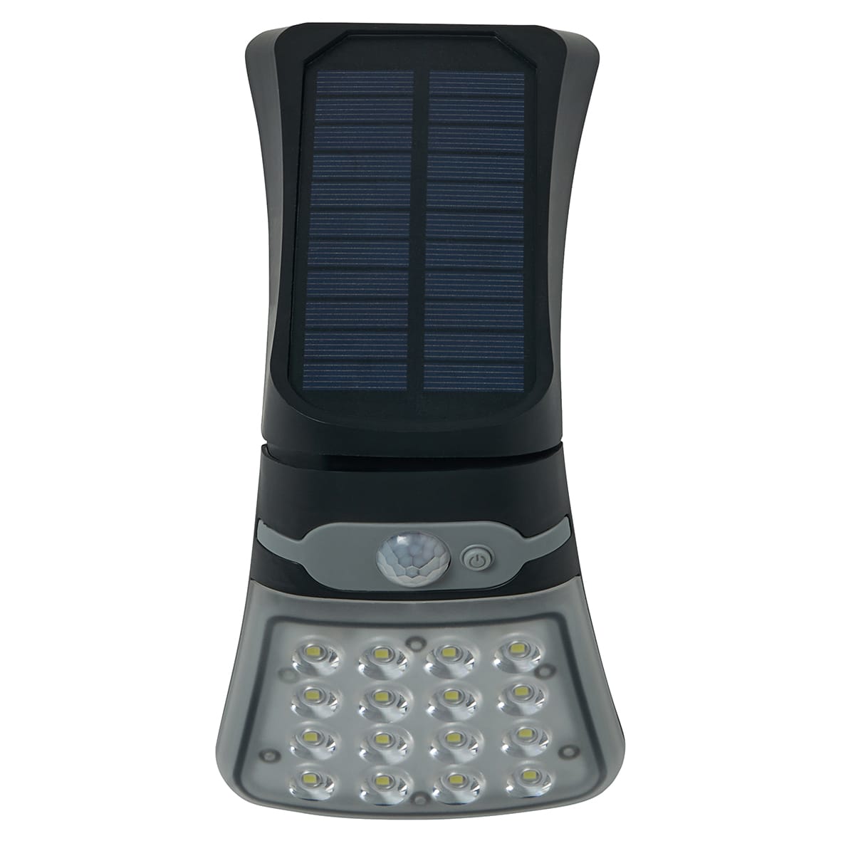 Forum Zink Blackhall 2.5W LED Solar Security Floodlight with MW & Photocell - IP44 - 6500K - Black - view 7