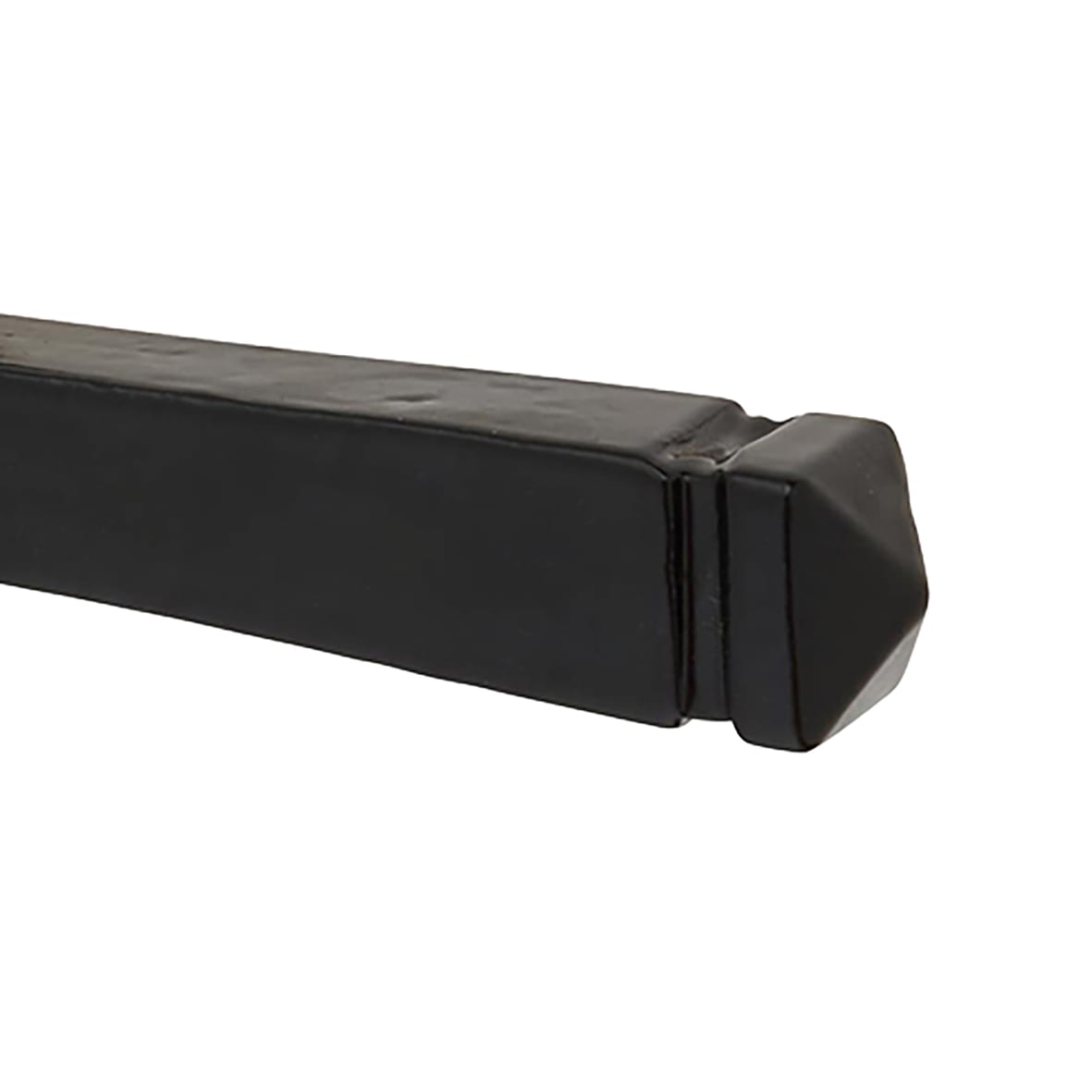Black Keyhole Door Handles - Avon Range - 152 x 48mm - view 3