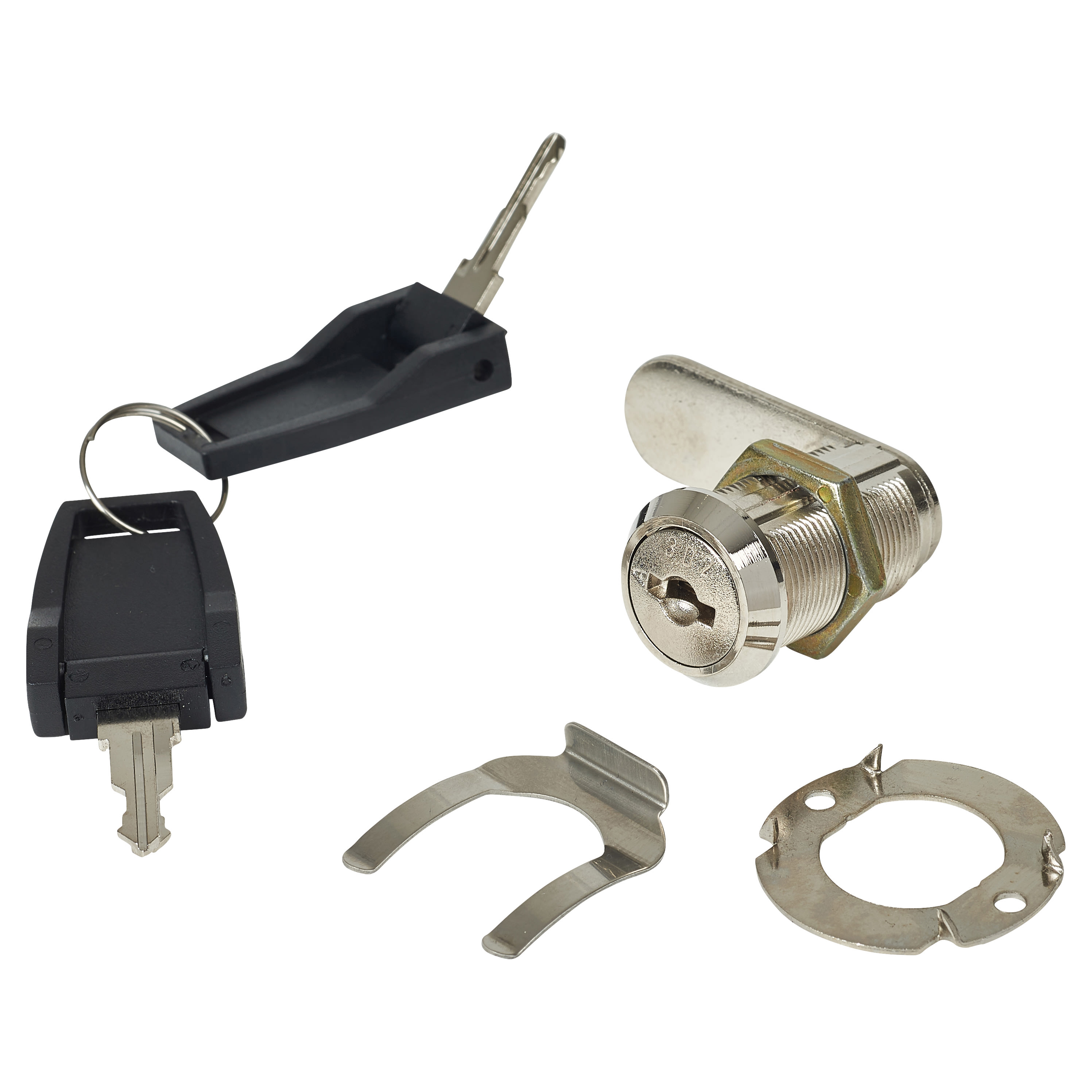 Cam Lock - 19 x 30mm - Keyed Alike - Differ 2 - Nickel Plated - view 2