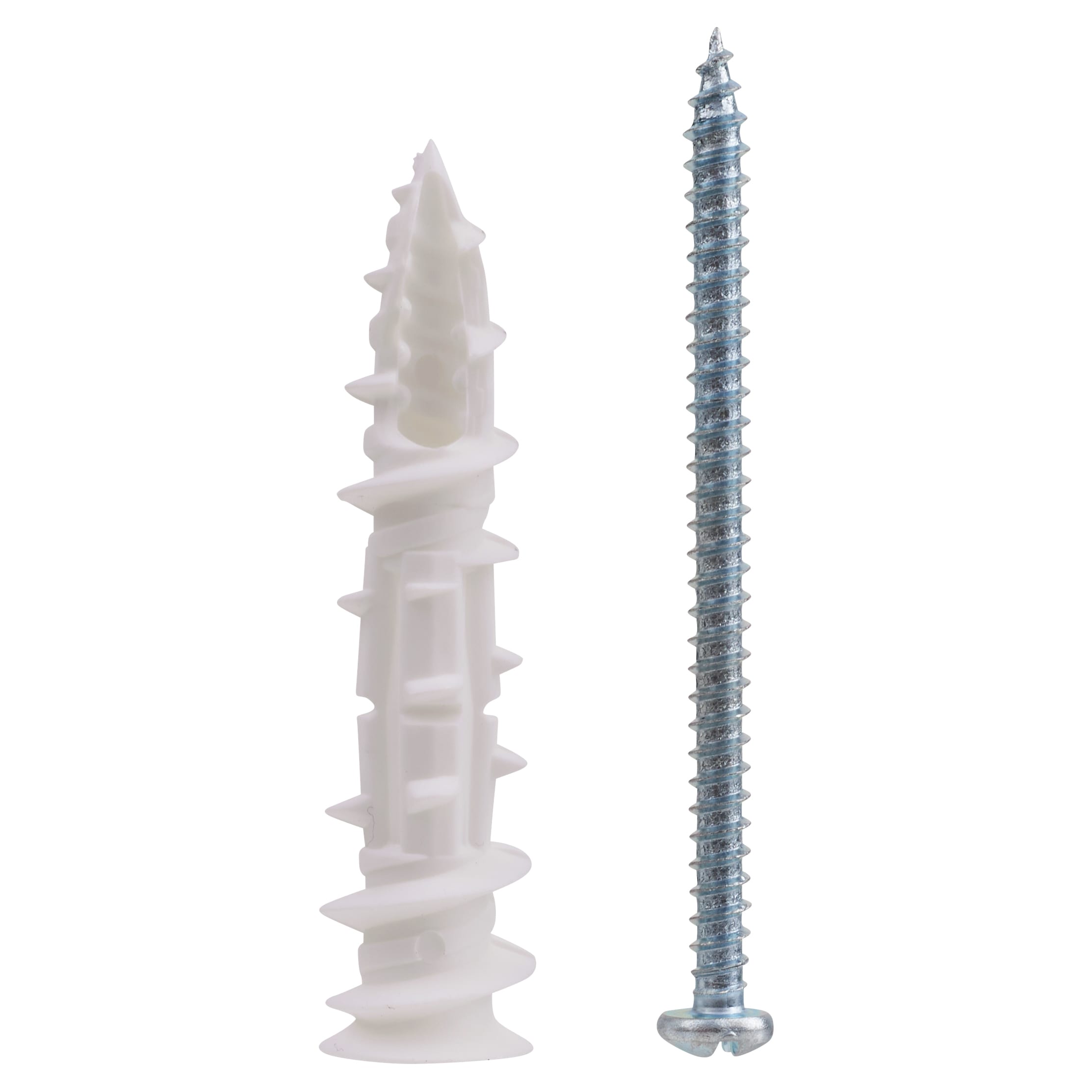 WallGripper Self Drilling Plasterboard Wall Anchor - 4 x 54mm - White - Pack of 8 - view 2