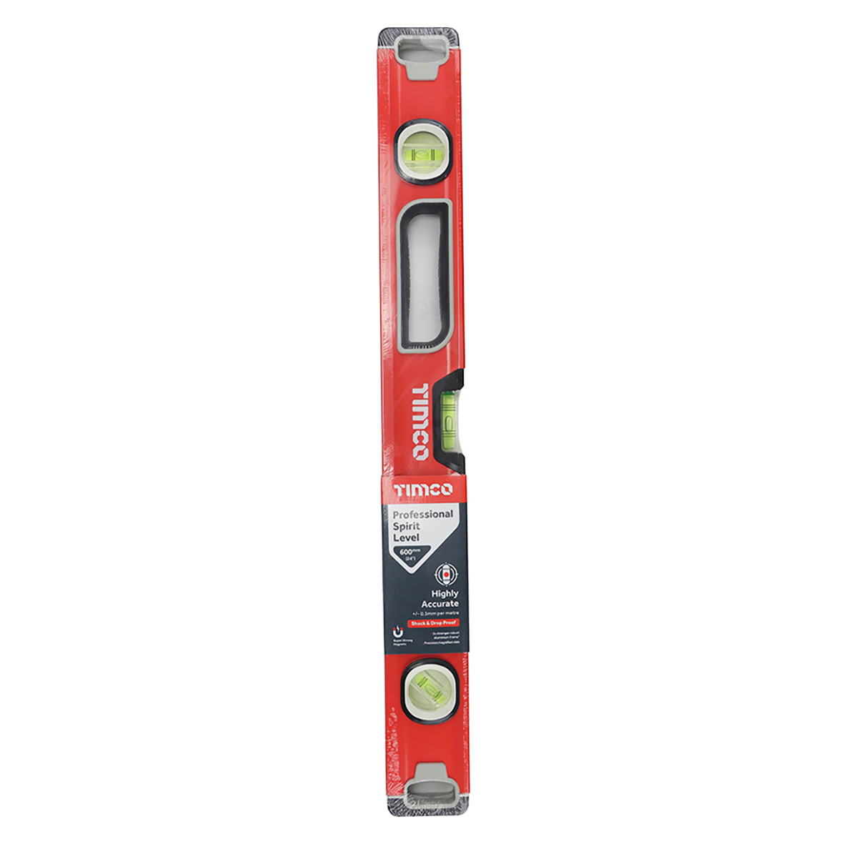 Pro Box Beam Spirit Level - Magnetic - 23.6"/ 600mm - Aluminium - view 2