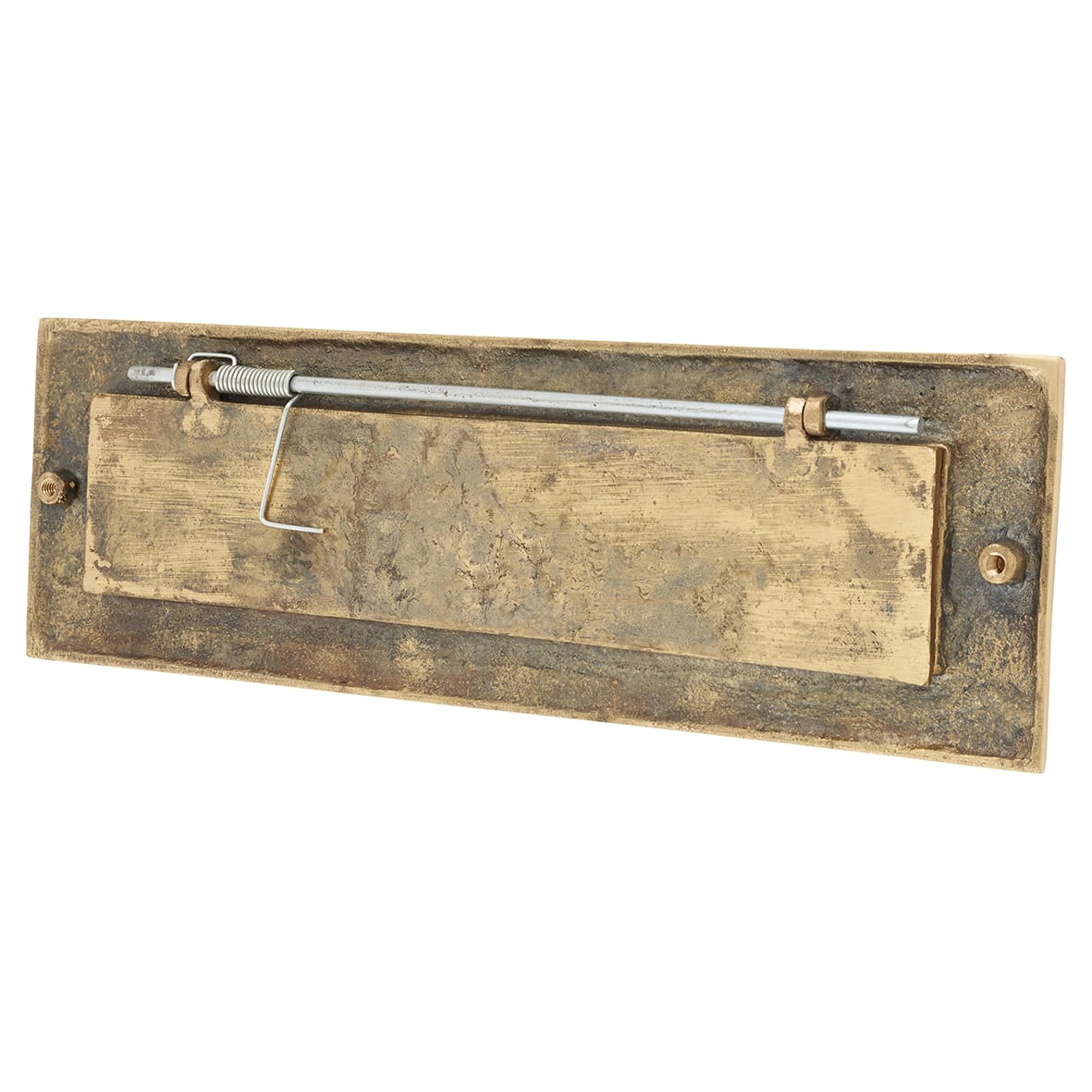 Letter Plate - 359 x 113mm - Satin Brass - view 2