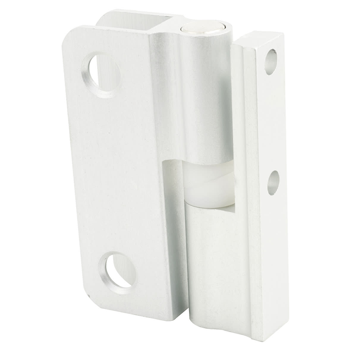 Premier Self Closing Toilet Cubicle Hinge - 17-19mm Panels - Satin Anodised Aluminium - view 2