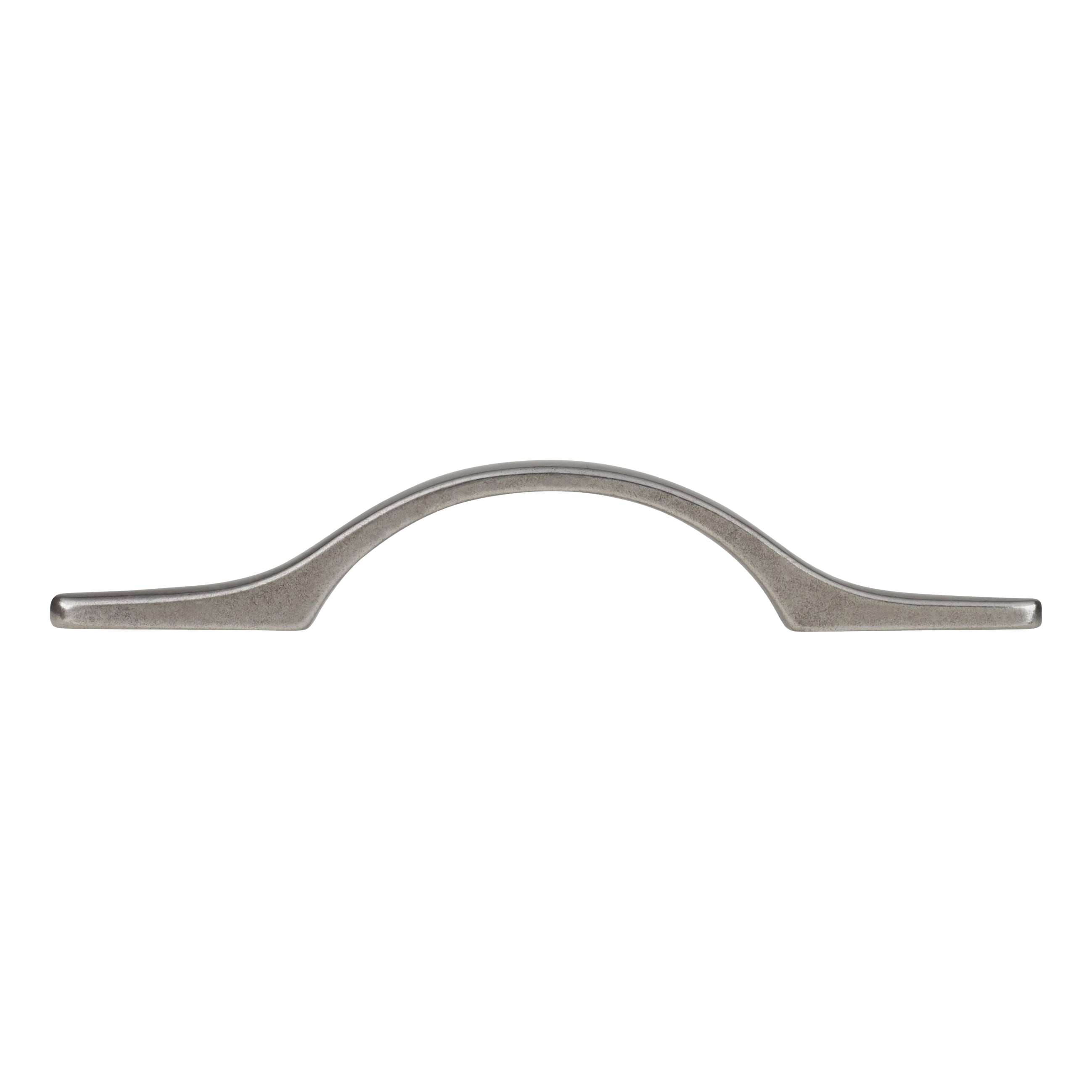 Crofts & Assinder Arran Iron Bow Cabinet Pull Handle - 96mm Centres - Iron Lacquer - view 3