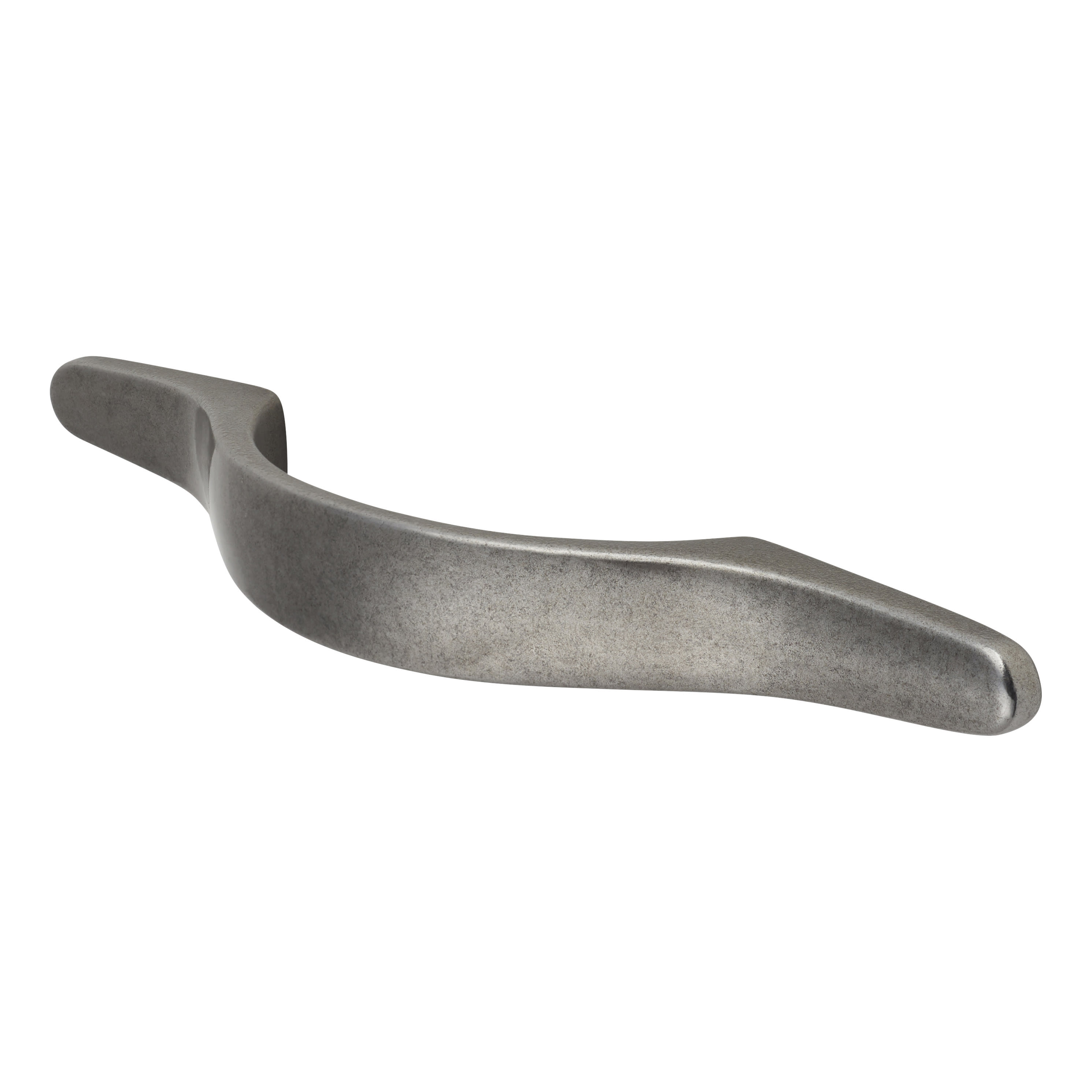 Crofts & Assinder Arran Iron Bow Cabinet Pull Handle - 96mm Centres - Iron Lacquer - view 4