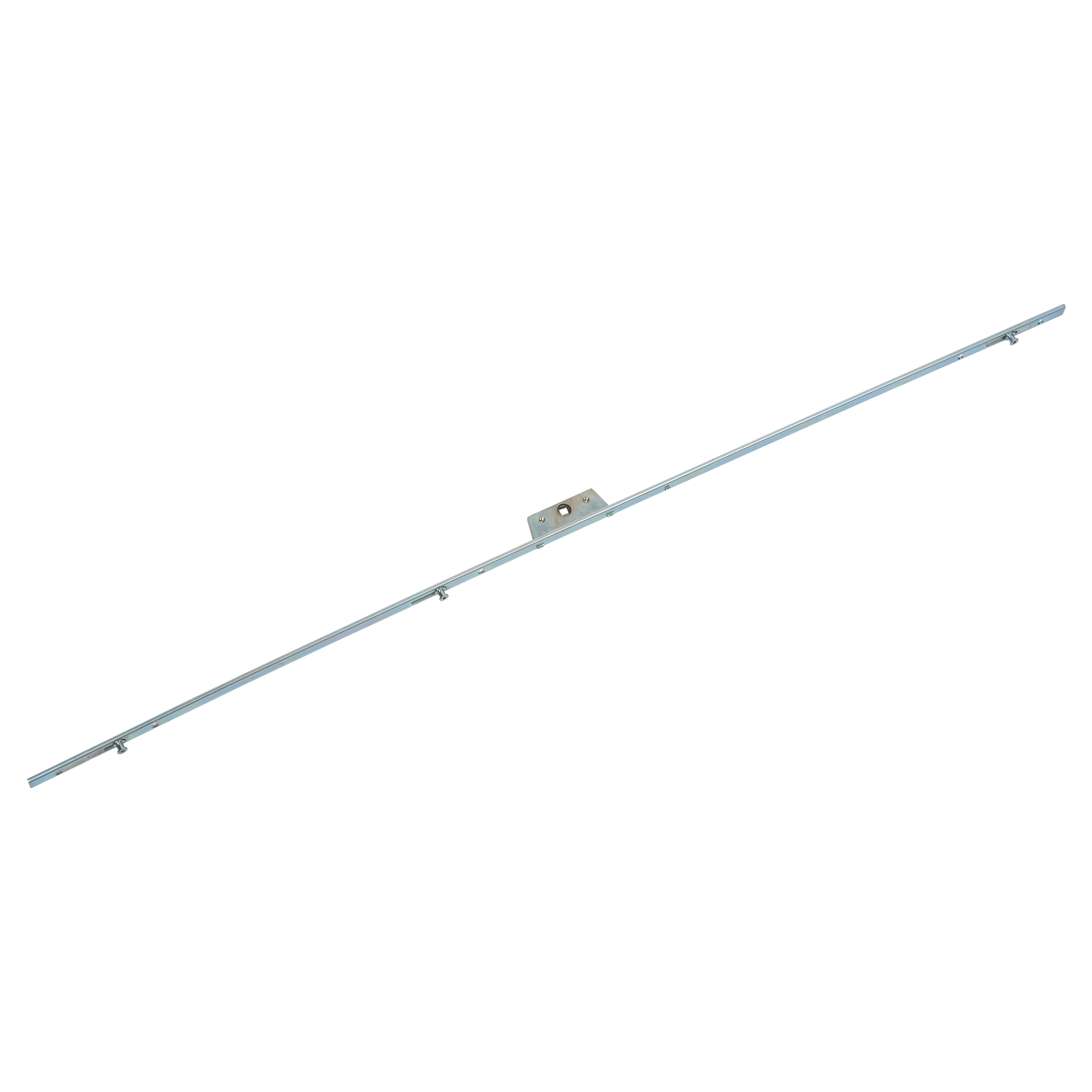 Single U-Rail Offset Espagnolette uPVC Window Lock - 1000mm Length - 20mm Backset - 8mm Cam - view 2