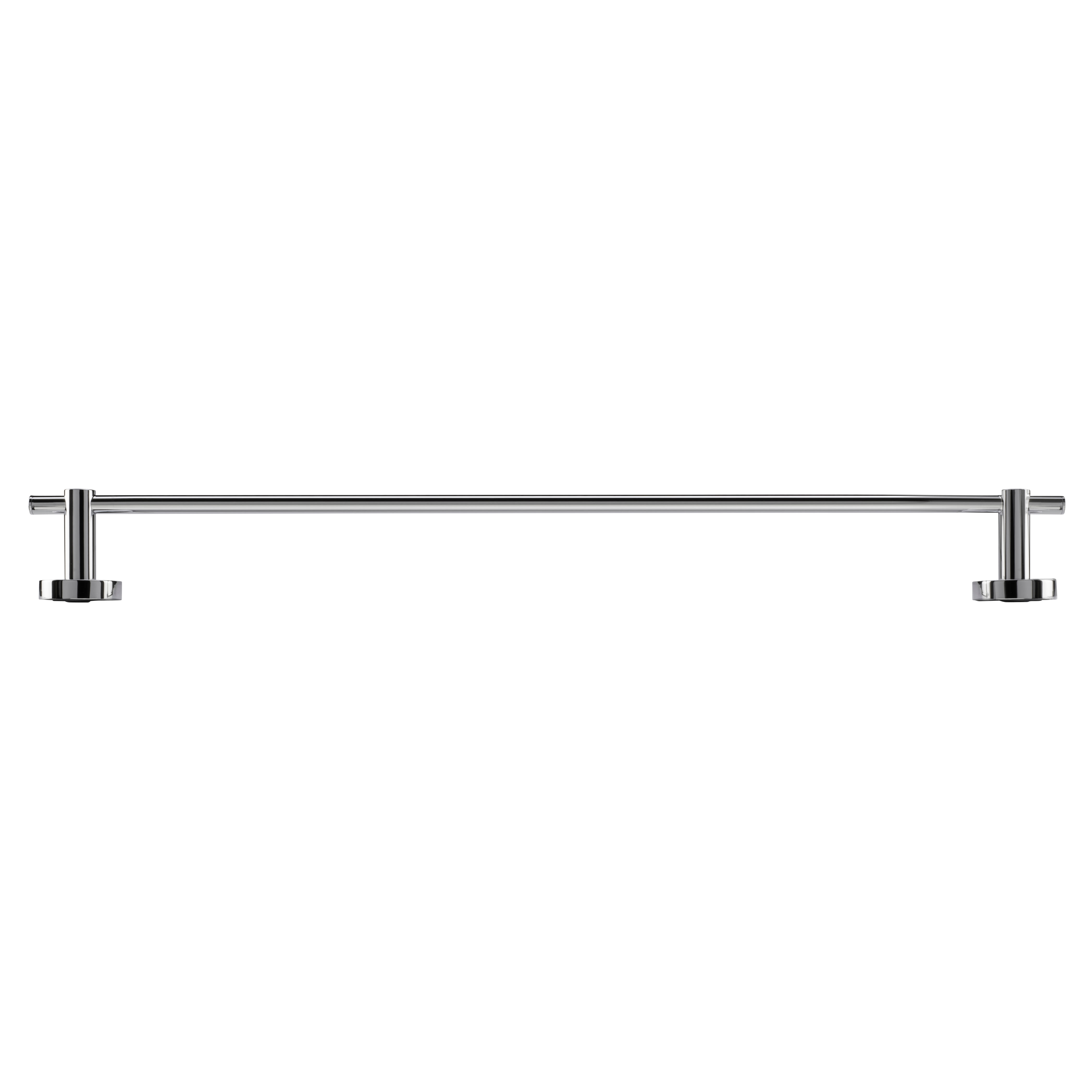 Romsey Round Towel Rail - 53 x 690 x 73mm - Polished Chrome - view 5