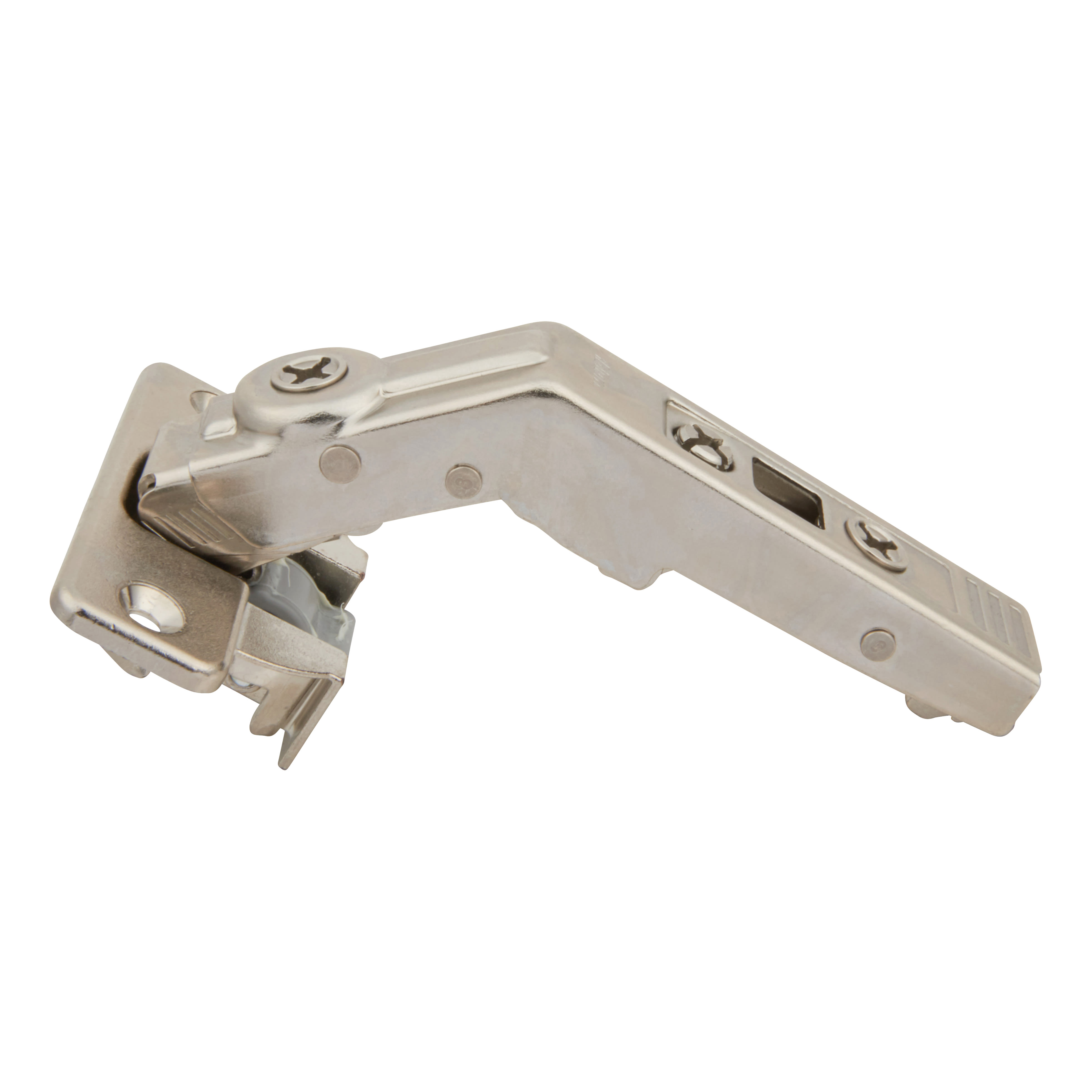 CLIP Top Bi Fold Cabinet Hinge - 60° - Sprung - Zinc Plated - Pair - view 4