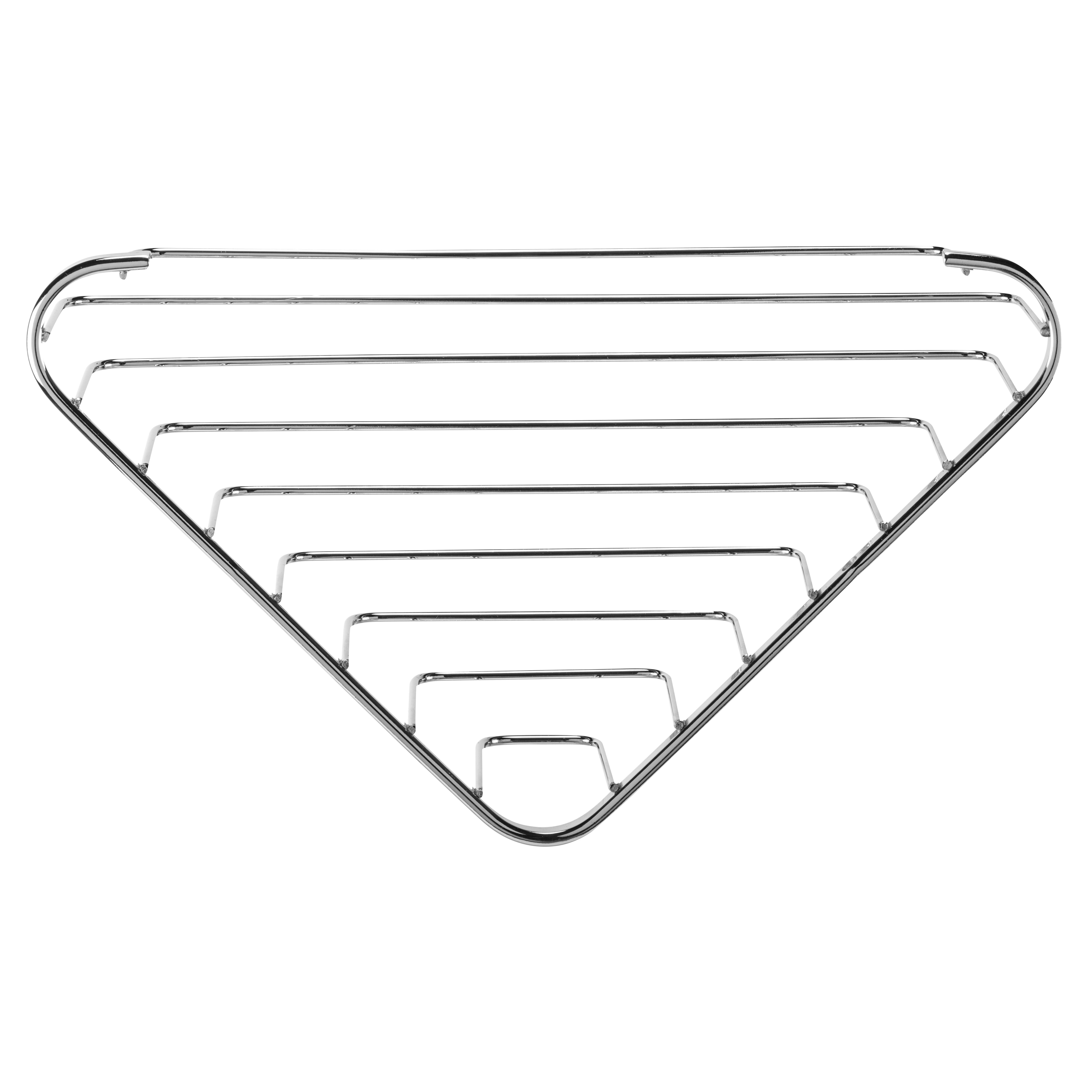 Wirework Medium Corner Shower Soap Dish Basket - 60 x 280 x 165mm - Stainless Steel - view 4