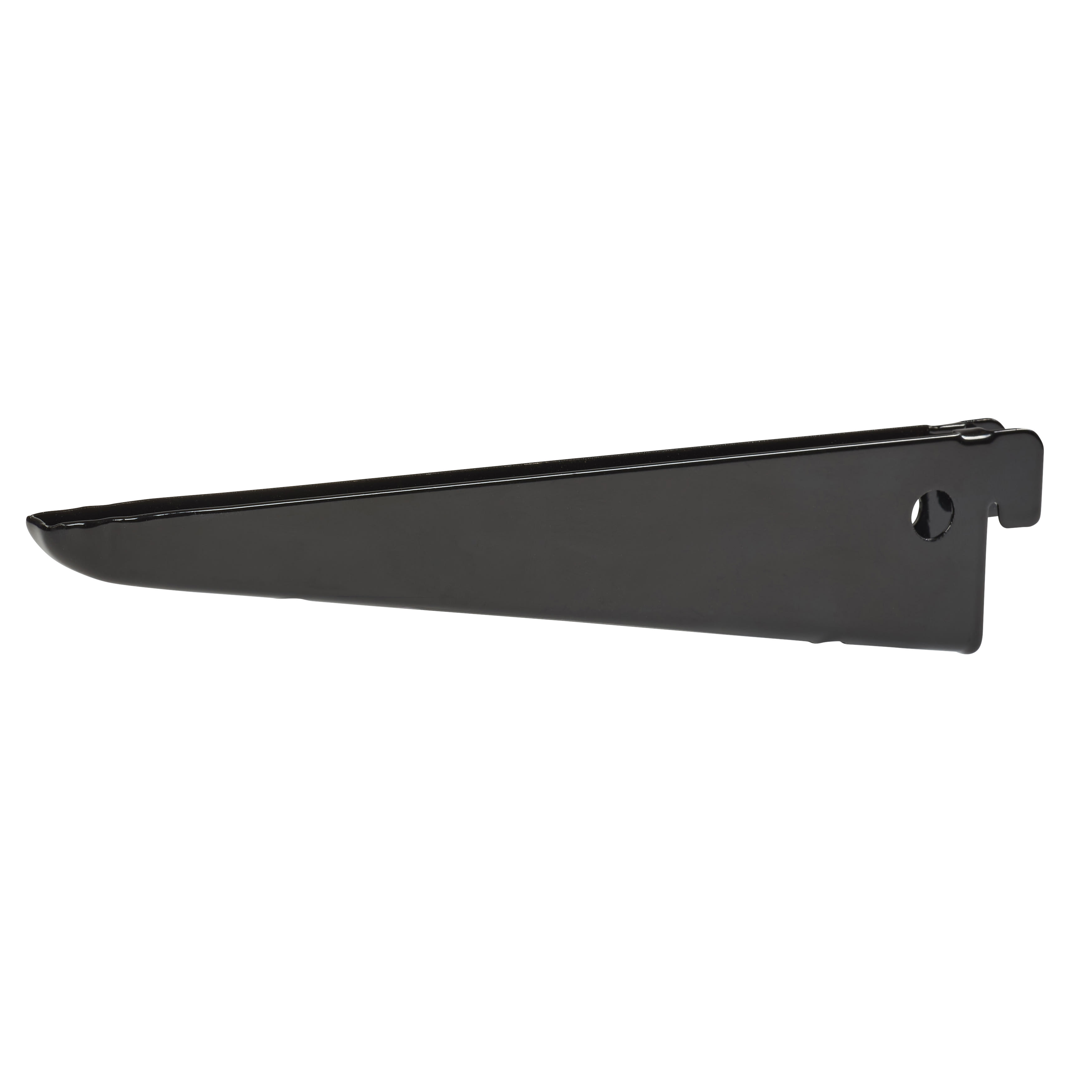 Twin Slot Shelf Bracket - 170mm Length - Black - view 2