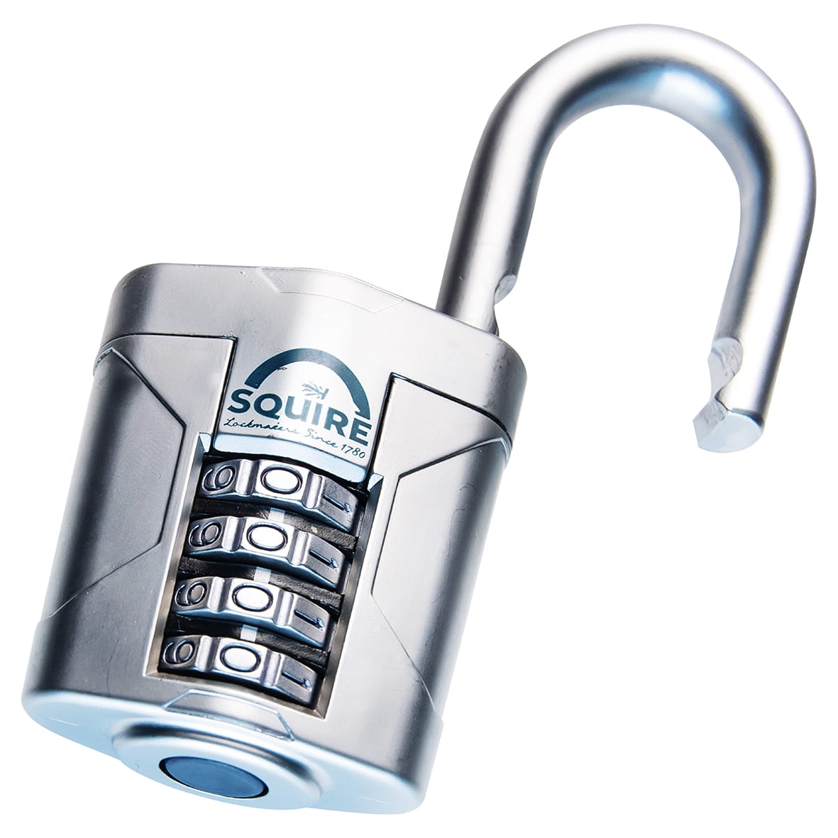 VULCAN COMBI 50 Combination Open Shackle Padlock - 50mm Body - 26 x 22.6mm Shackle - Blue - view 4