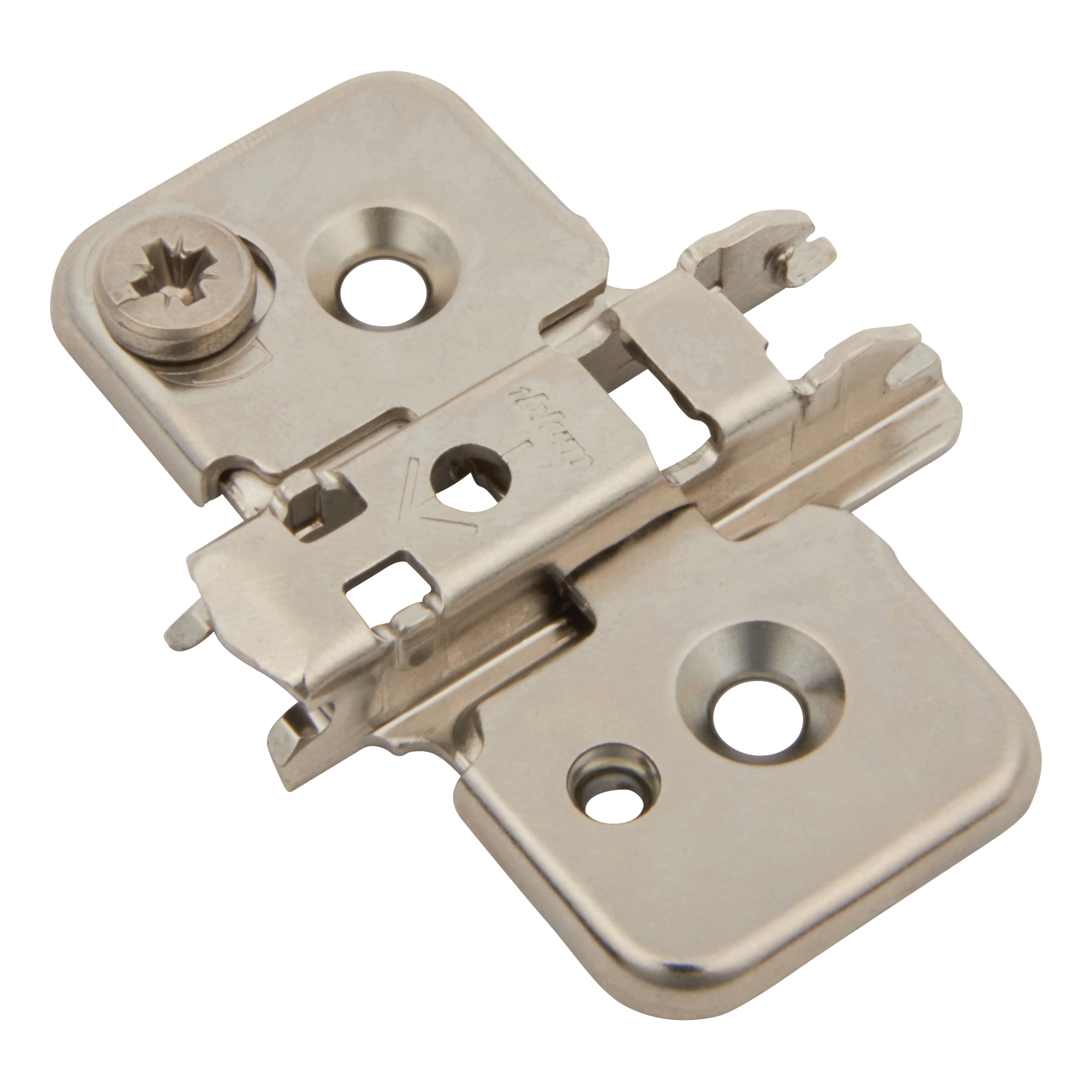CLIP Top Soft Close Cabinet Hinge Pack with 0mm Mounting Plates - 110° - Overlay - Pair - view 6