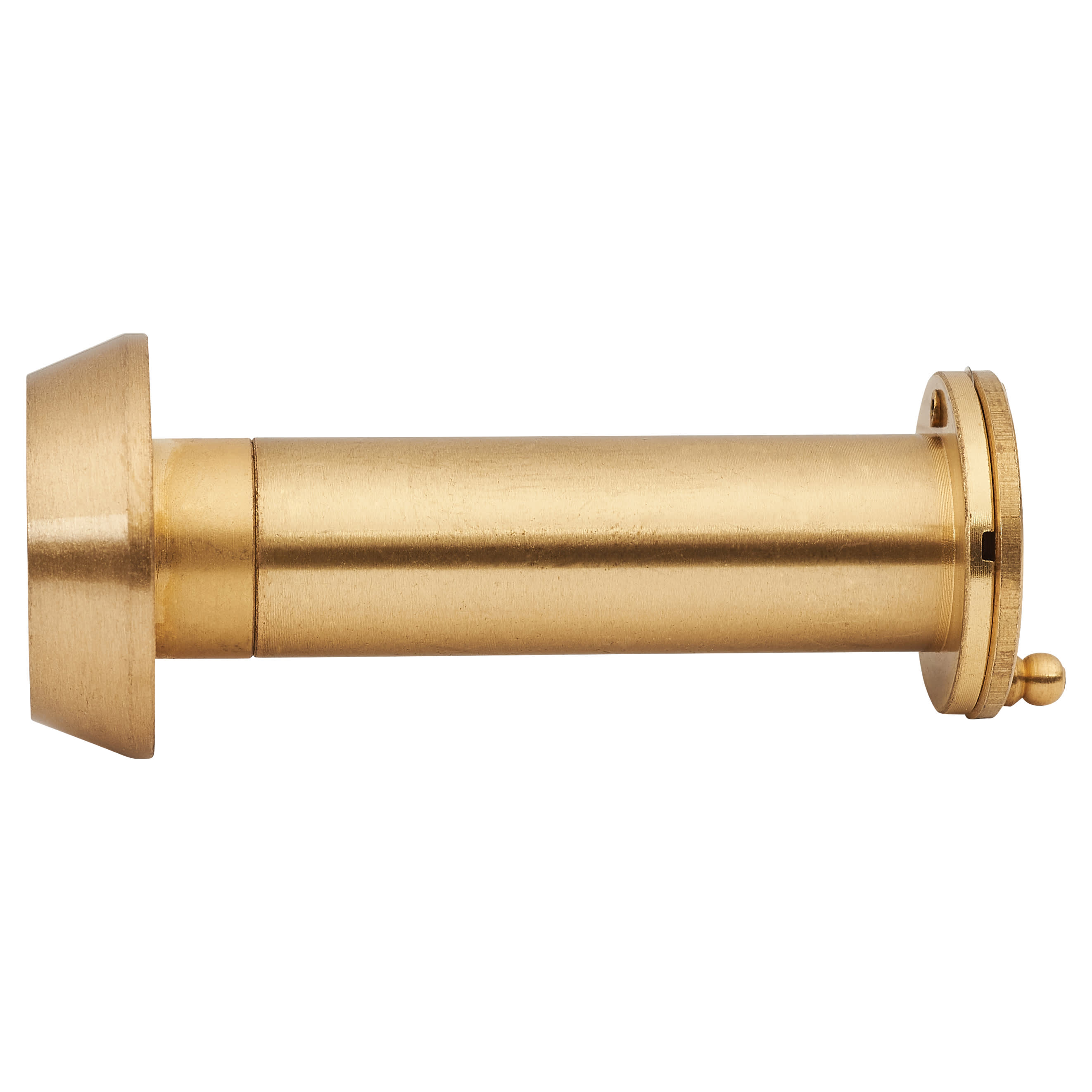 200° Fire Rated Door Viewer - Door Thickness 50-70mm - Satin Brass - view 3