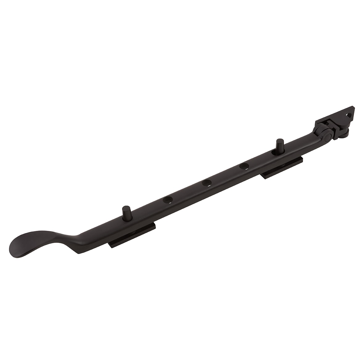 Victorian Casement Window Stay - 12"/300mm Length - Matt Brone - view 2