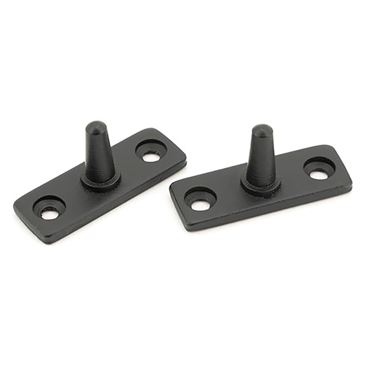 Brompton Knurled Casement Window Stay - 12"/300mm Length - Matt Black - view 4