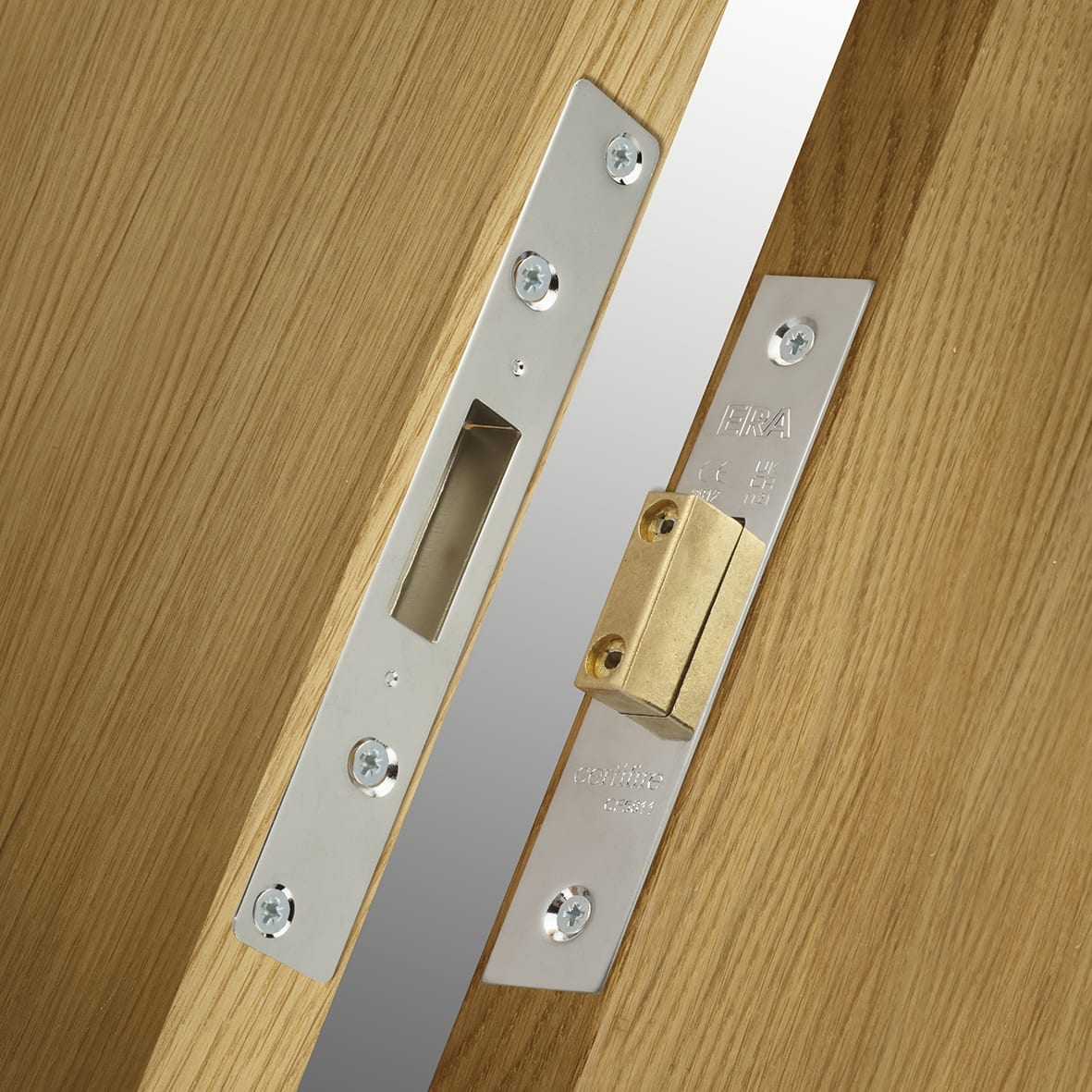 Viscount 5 Lever Deadlock - 64mm Case - 44mm Backset - Polished Chrome - view 4