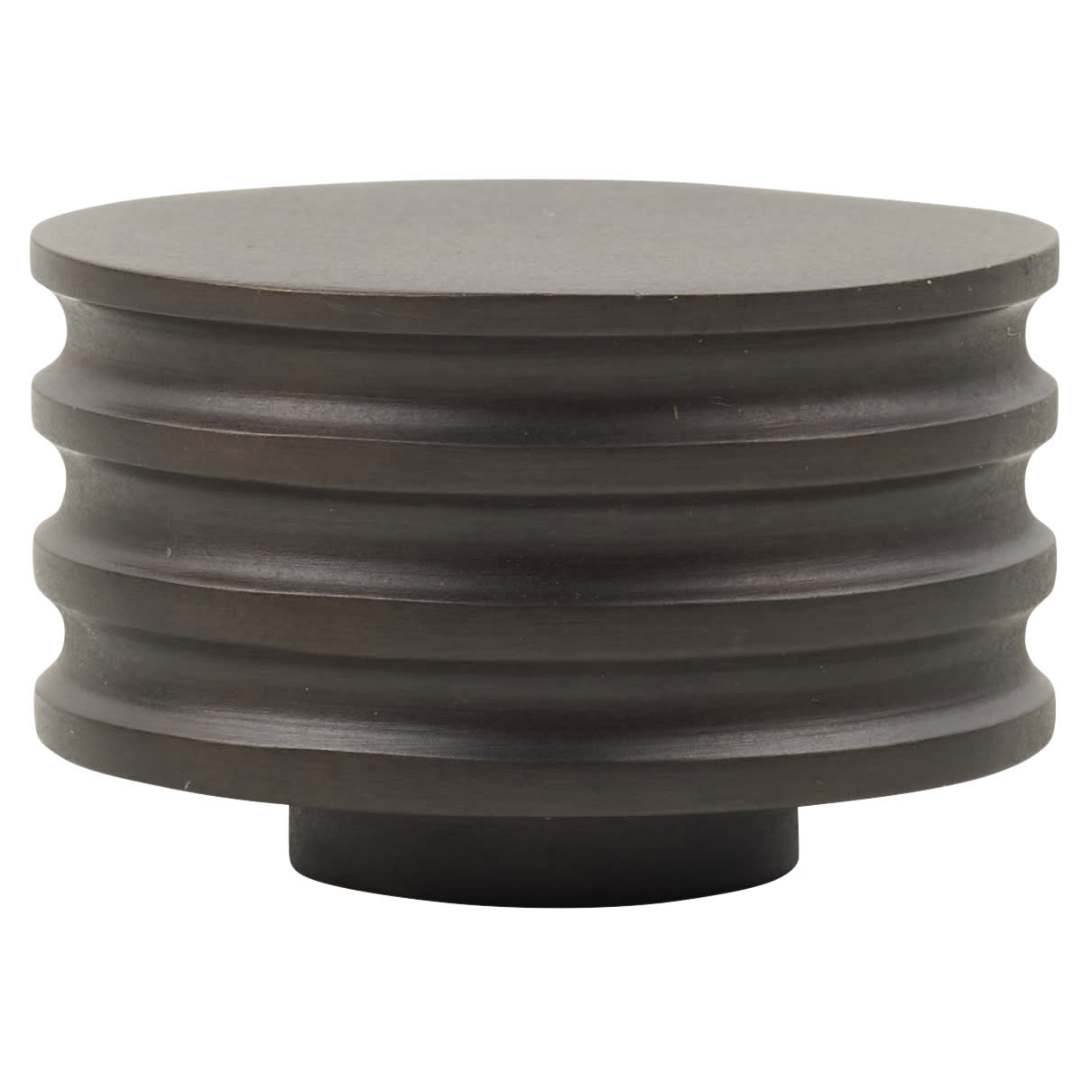 Hoxton Sturt Round Cabinet Knob - 40mm Diameter - Dark Bronze - view 2