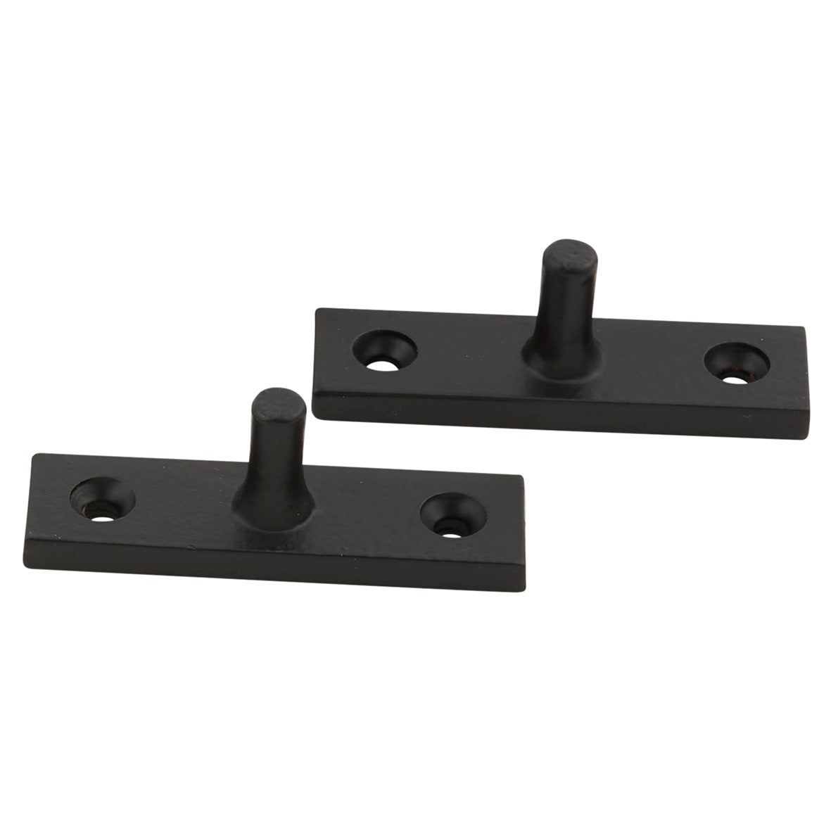 Square Casement Window Stay - 8"/200mm - Smooth Black - view 3