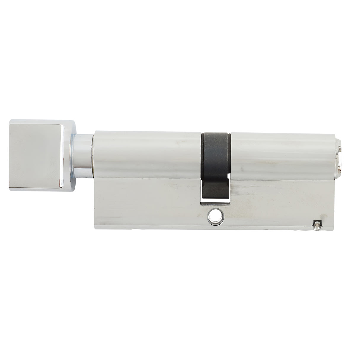 10 Pin 80mm Euro Thumbturn Cylinder - 40mm Turn + 40mm - Pol Chrome - Keyed to Differ - view 2