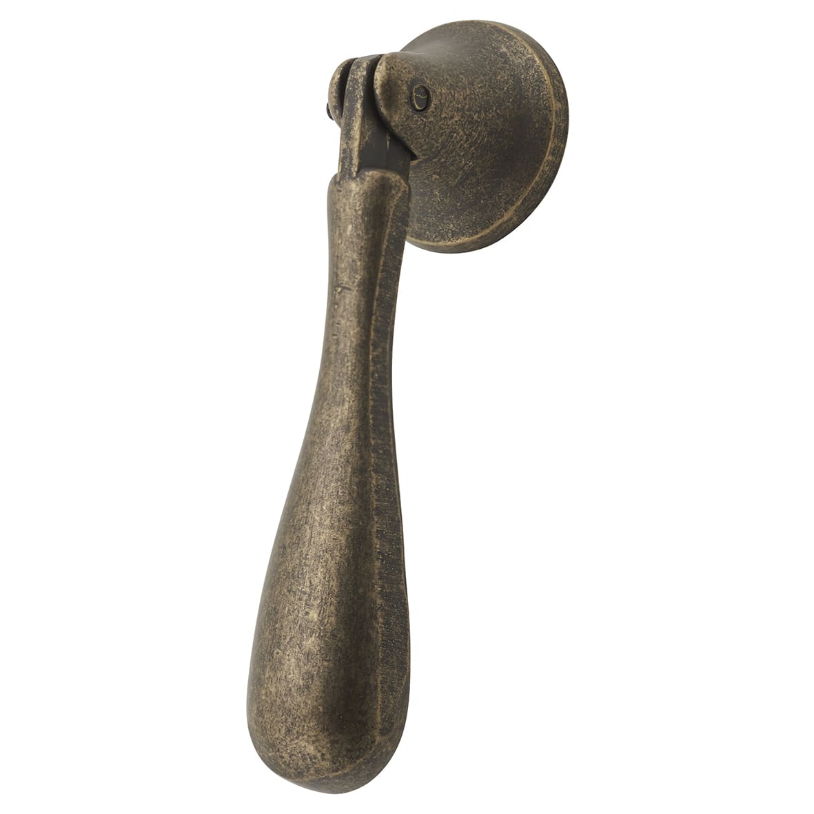 Antique Style Pendant Cabinet Drop Handle - 60mm Centres - Antique Brass - view 5