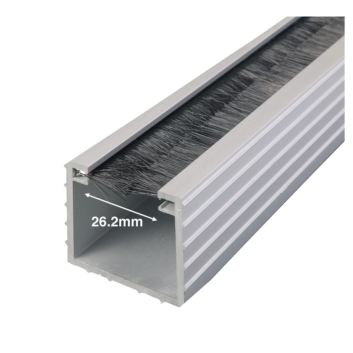 Heavy Duty EV Cable Channel - 1m Length - Aluminium - view 4