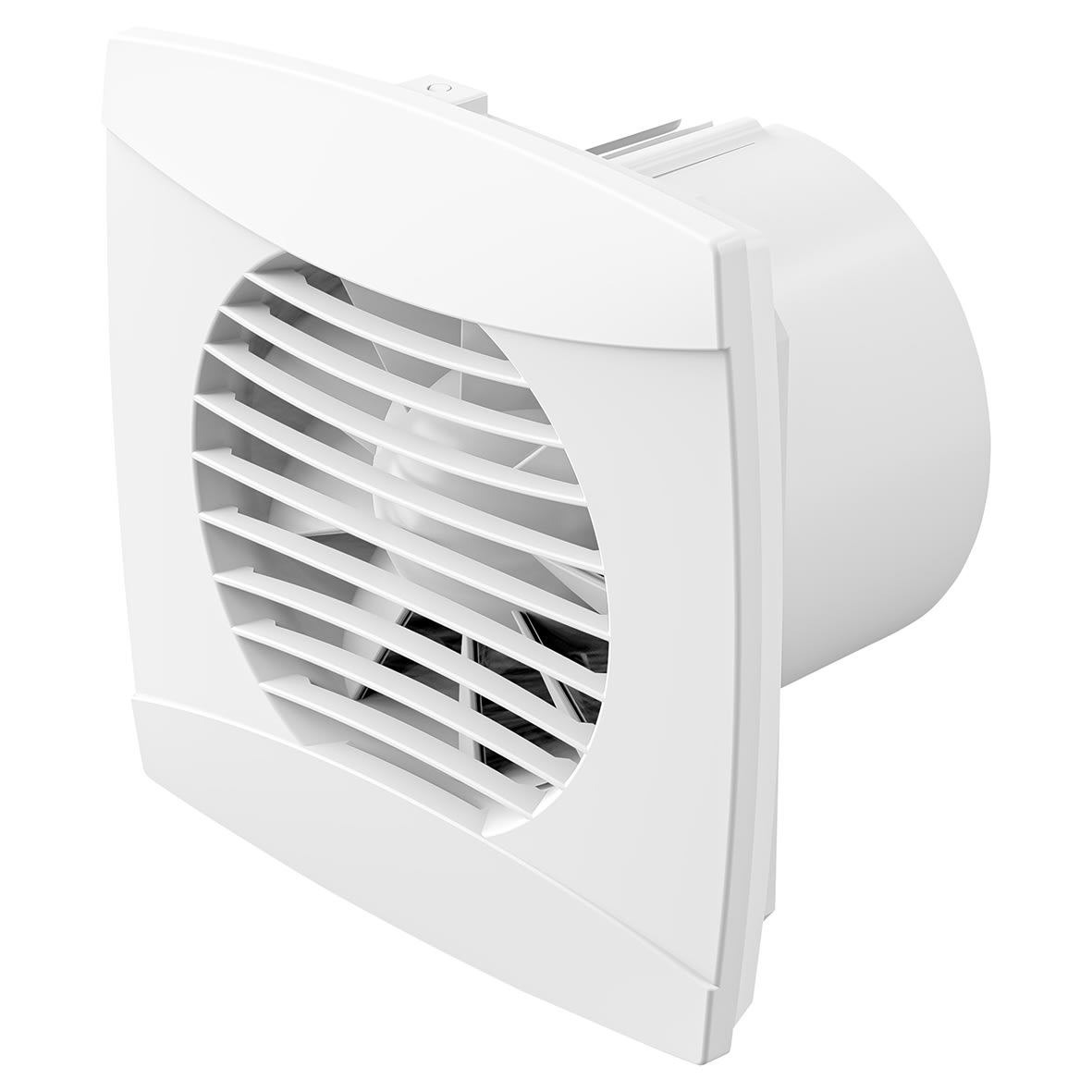 Helix Air EVEHA100T001 Bathroom Extractor Fan with Timer - 4"/100mm - White - view 3