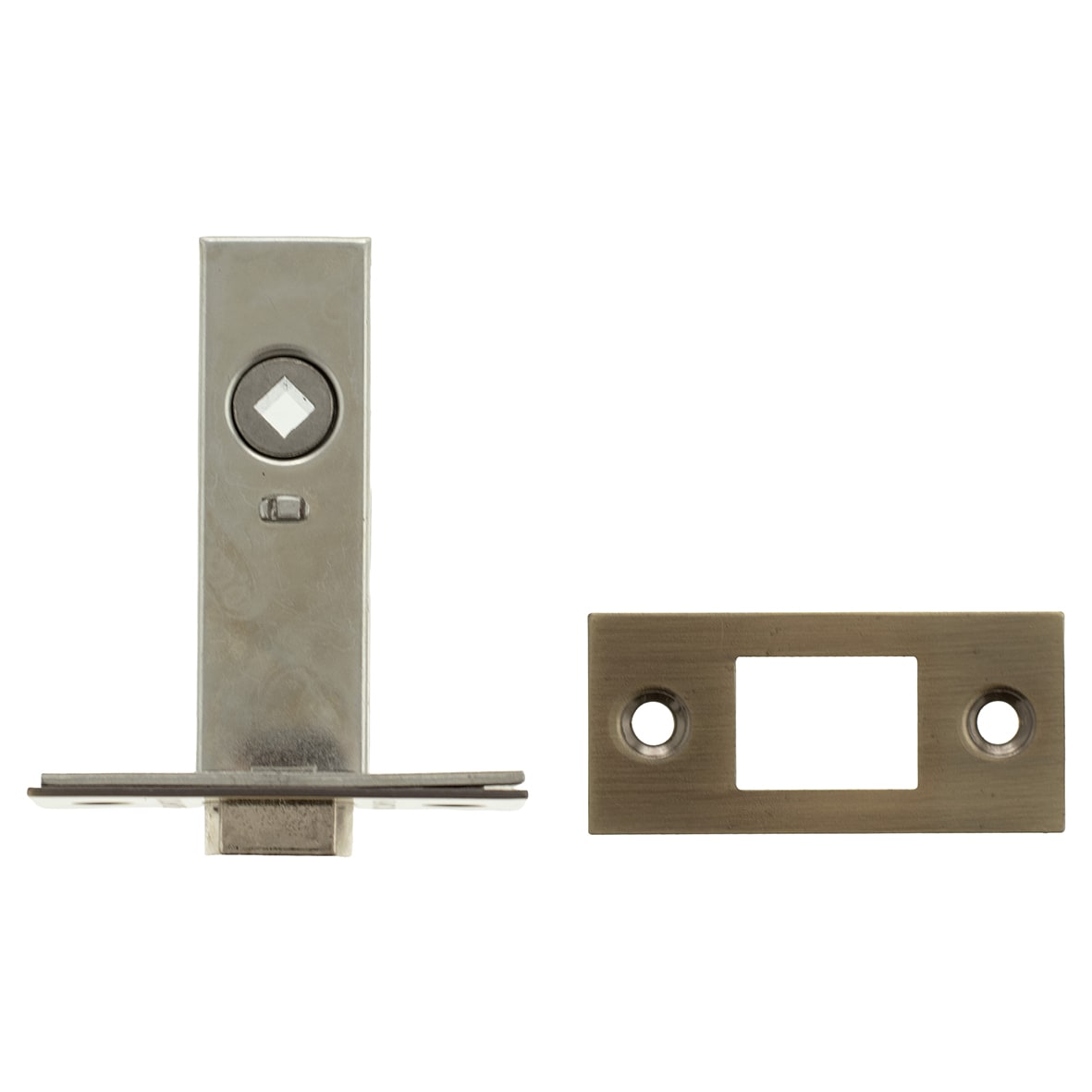 Architectural Euro Profile Deadlock - 78mm Case - 57mm Backset - Square - Matt Black - view 4