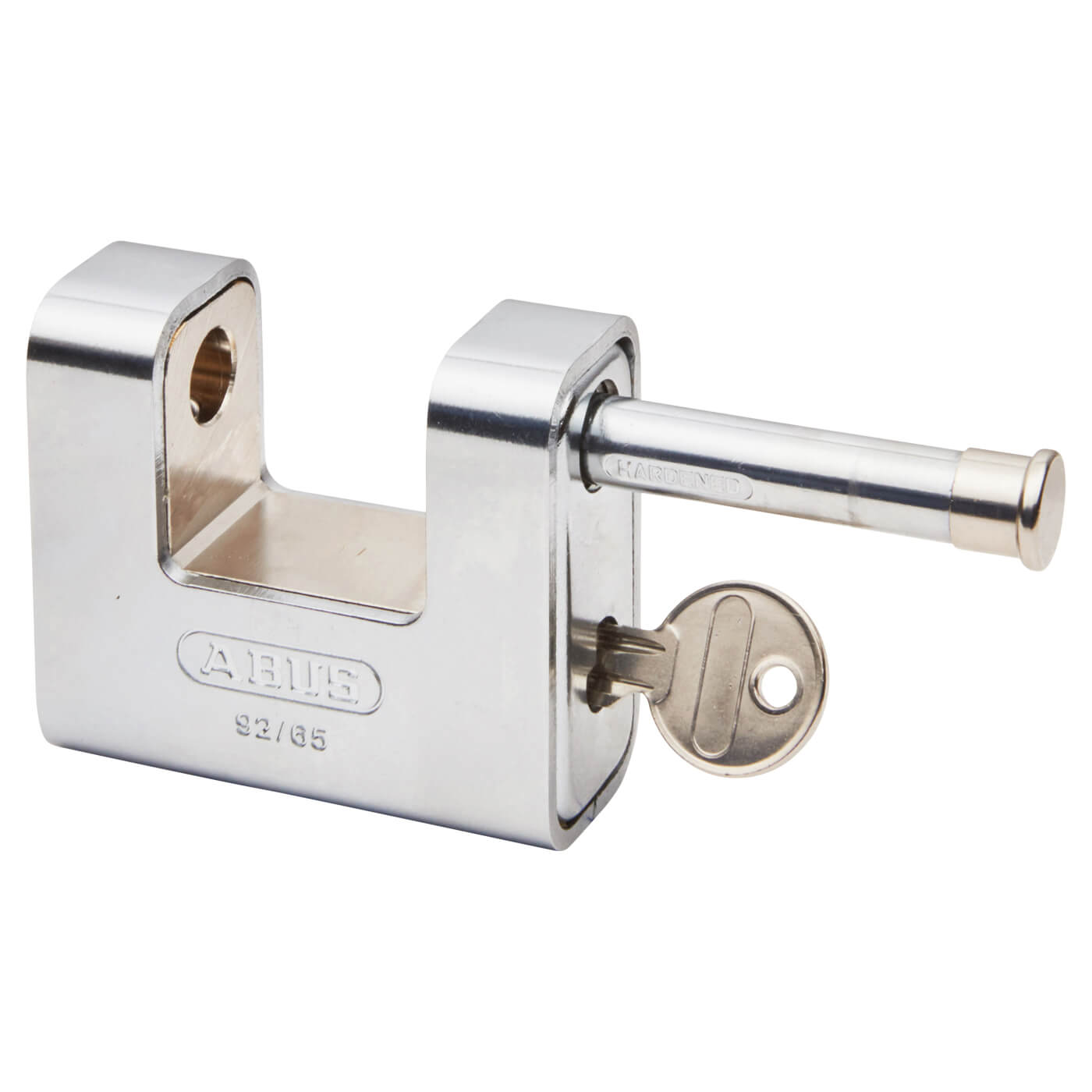 Series 92 Steel Shutter Padlock - 65mm Body - 33 x 14mm Shackle - Silver - view 3