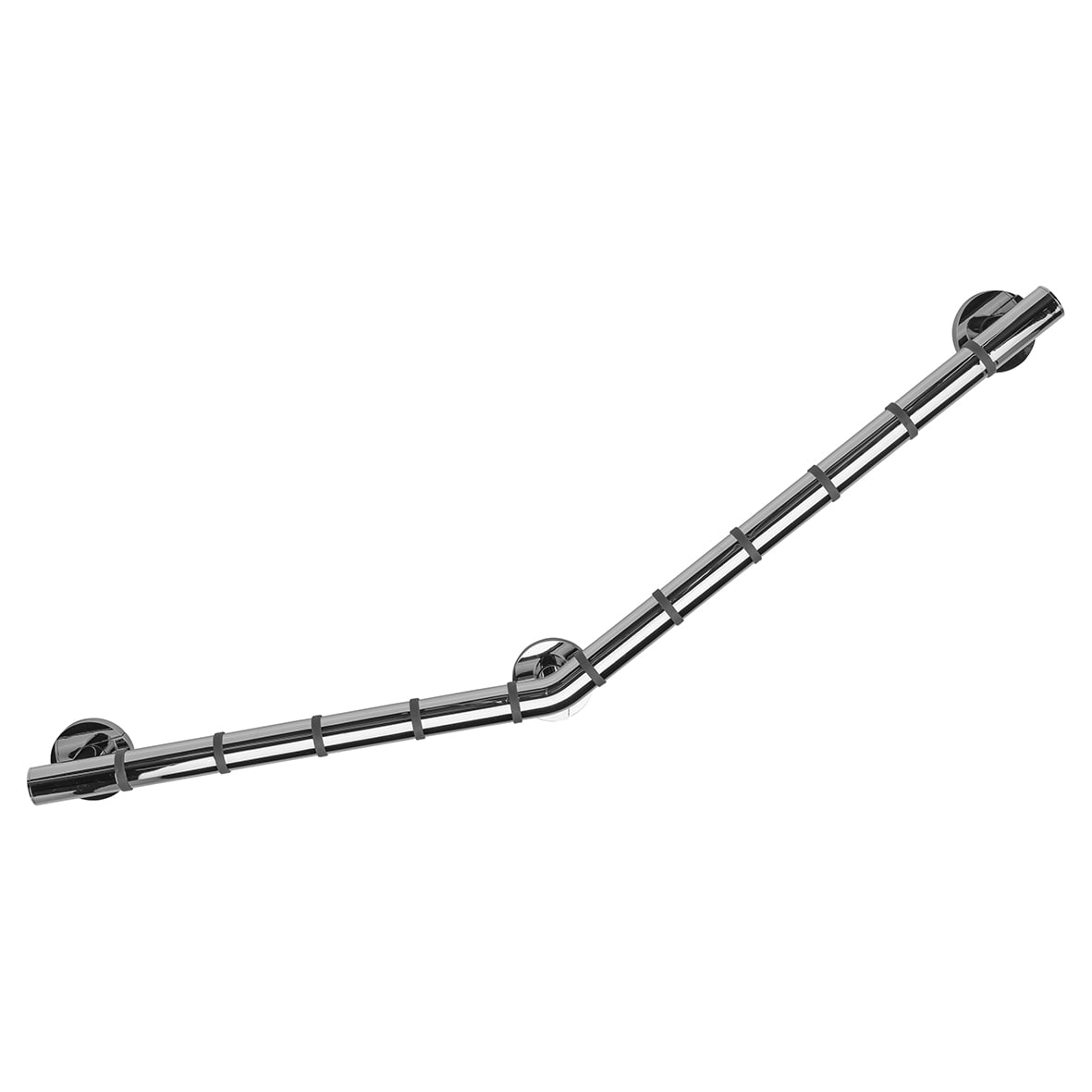 Satin Brass Fire Rated DIN Euro Lock Door Handles - Richmond - 200 x 55mm - view 2