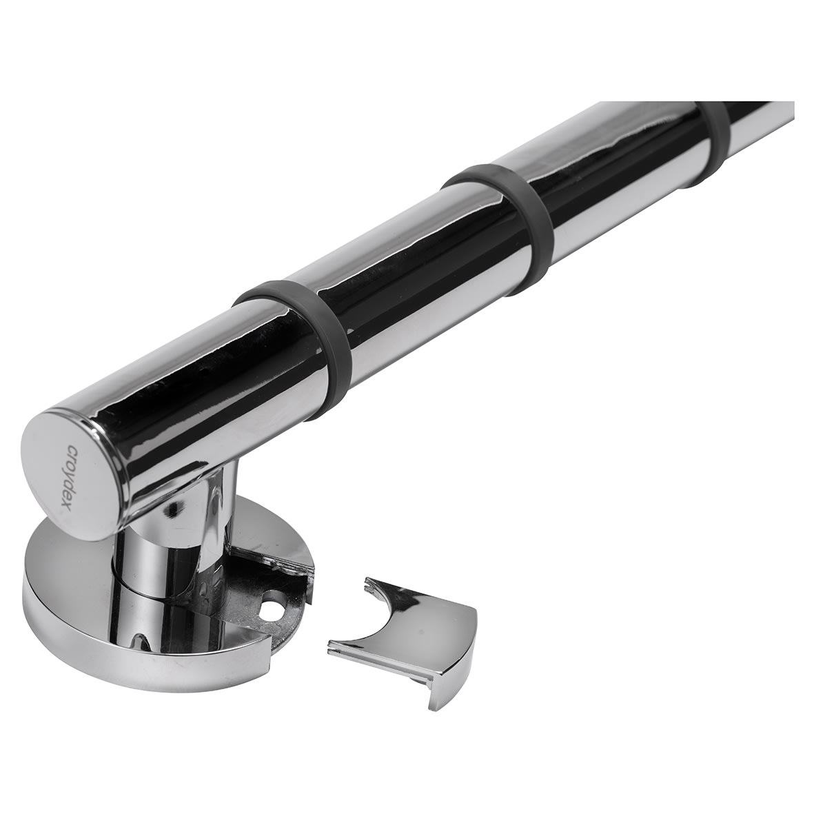 Satin Brass Fire Rated DIN Euro Lock Door Handles - Richmond - 200 x 55mm - view 4