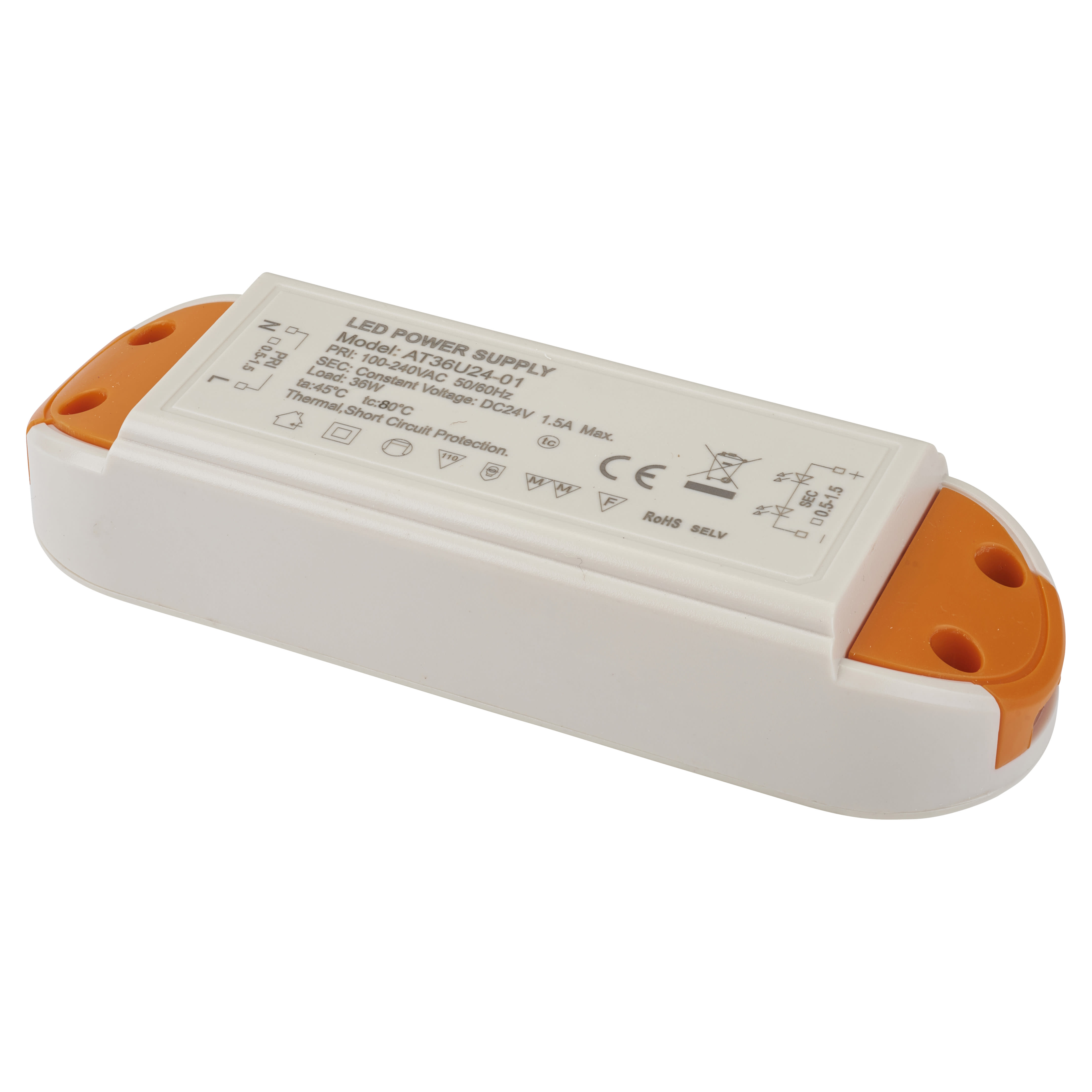 Forum Electralite 24V 36W Constant Voltage LED Driver - IP20 - 100-240VAC - view 2