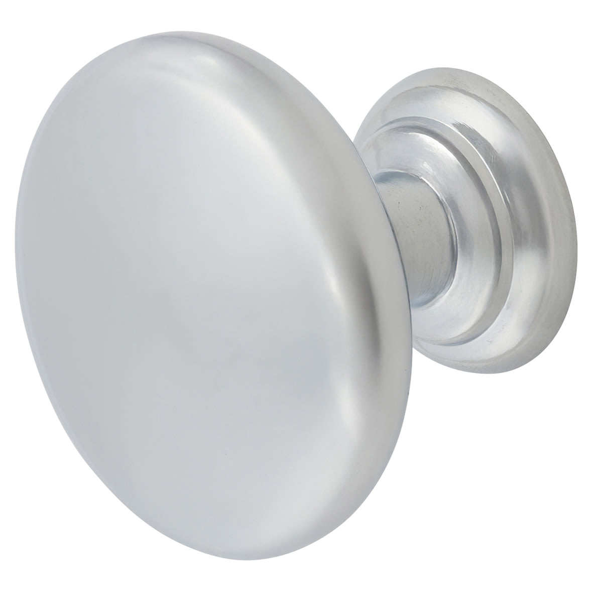 Crofts & Assinder Monmouth Round Cabinet Knob - 38mm Diameter - Polished Chrome - view 4