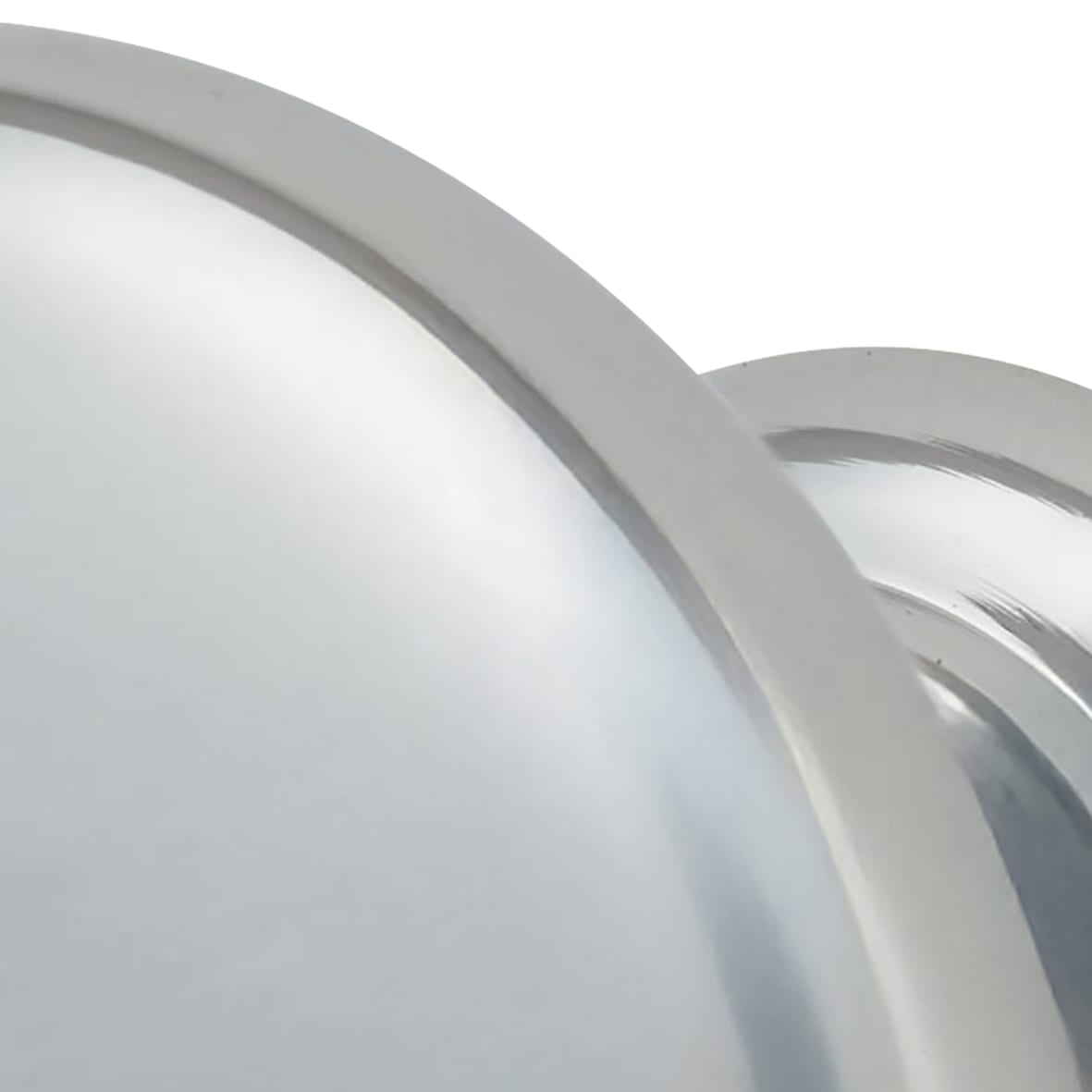 Crofts & Assinder Monmouth Round Cabinet Knob - 38mm Diameter - Polished Chrome - view 6