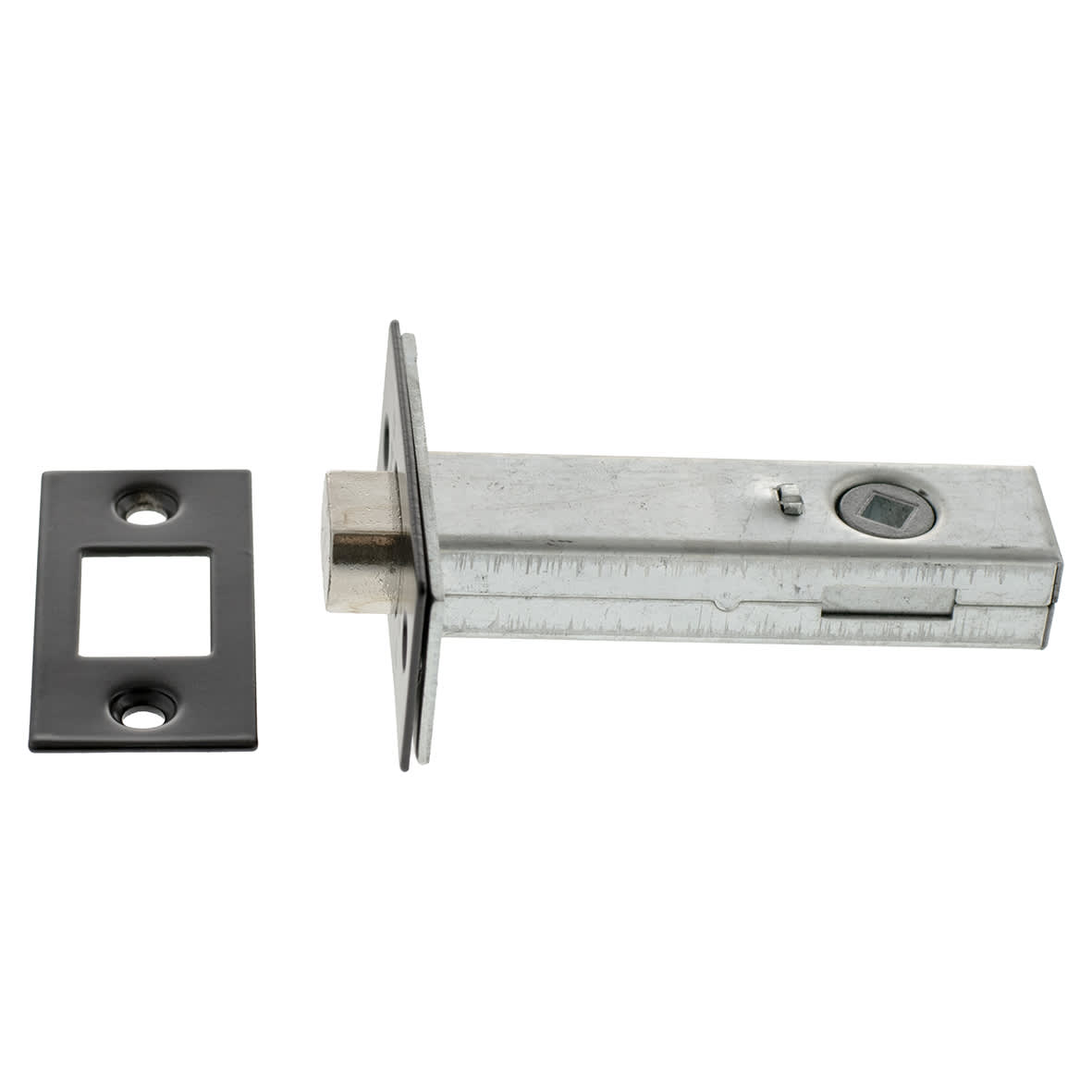 Square Bathroom Turn & Release with Indicator - 54 x 54mm - Matt Black - view 2