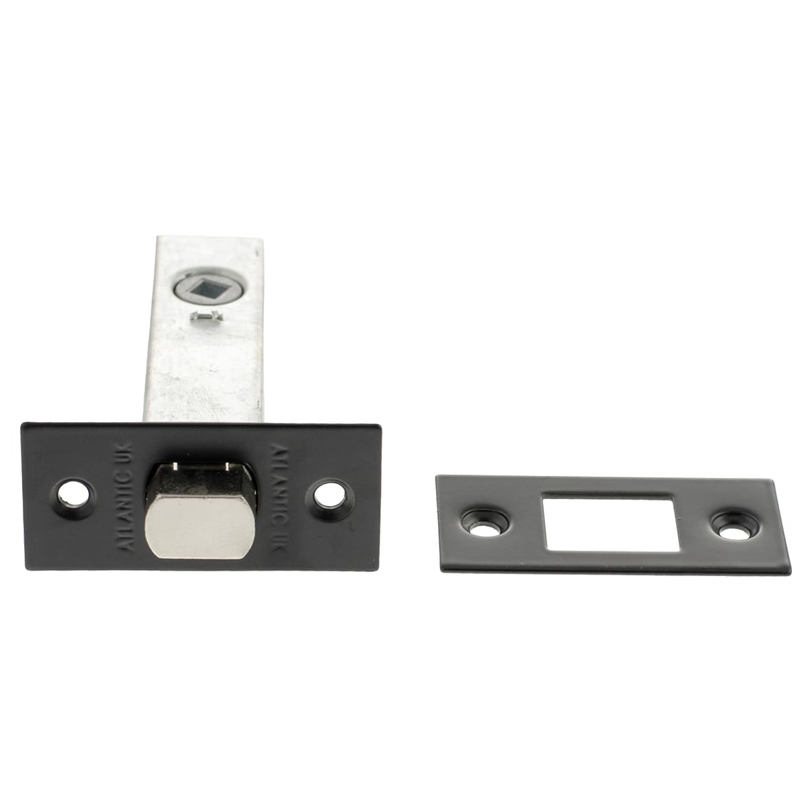 Square Bathroom Turn & Release with Indicator - 54 x 54mm - Matt Black - view 3