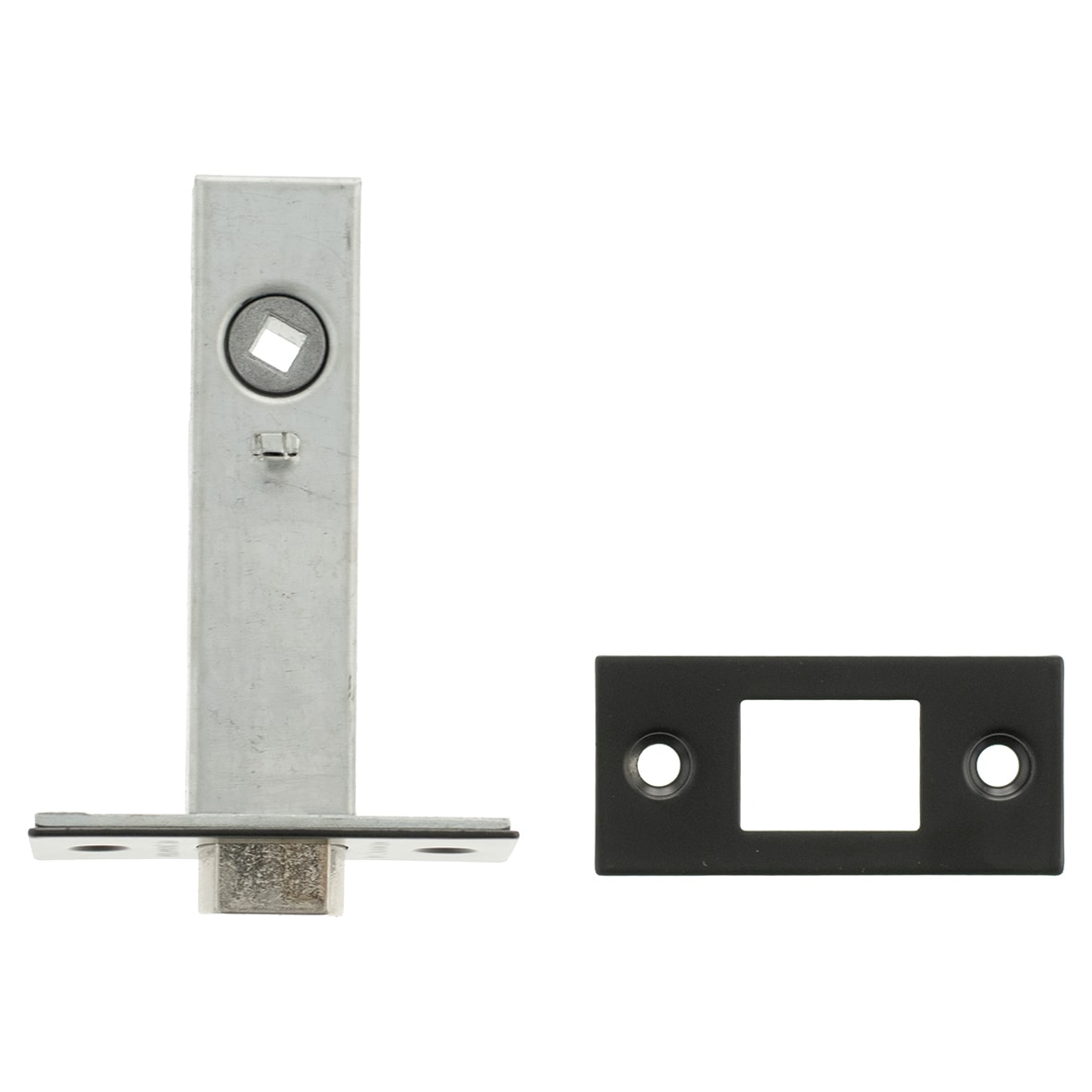 Square Bathroom Turn & Release with Indicator - 54 x 54mm - Matt Black - view 4