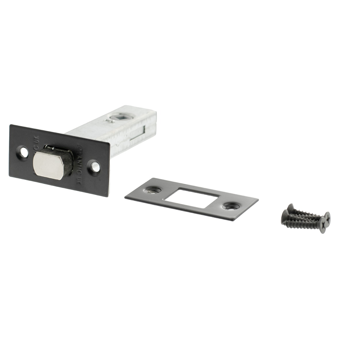Square Bathroom Turn & Release with Indicator - 54 x 54mm - Matt Black - view 5