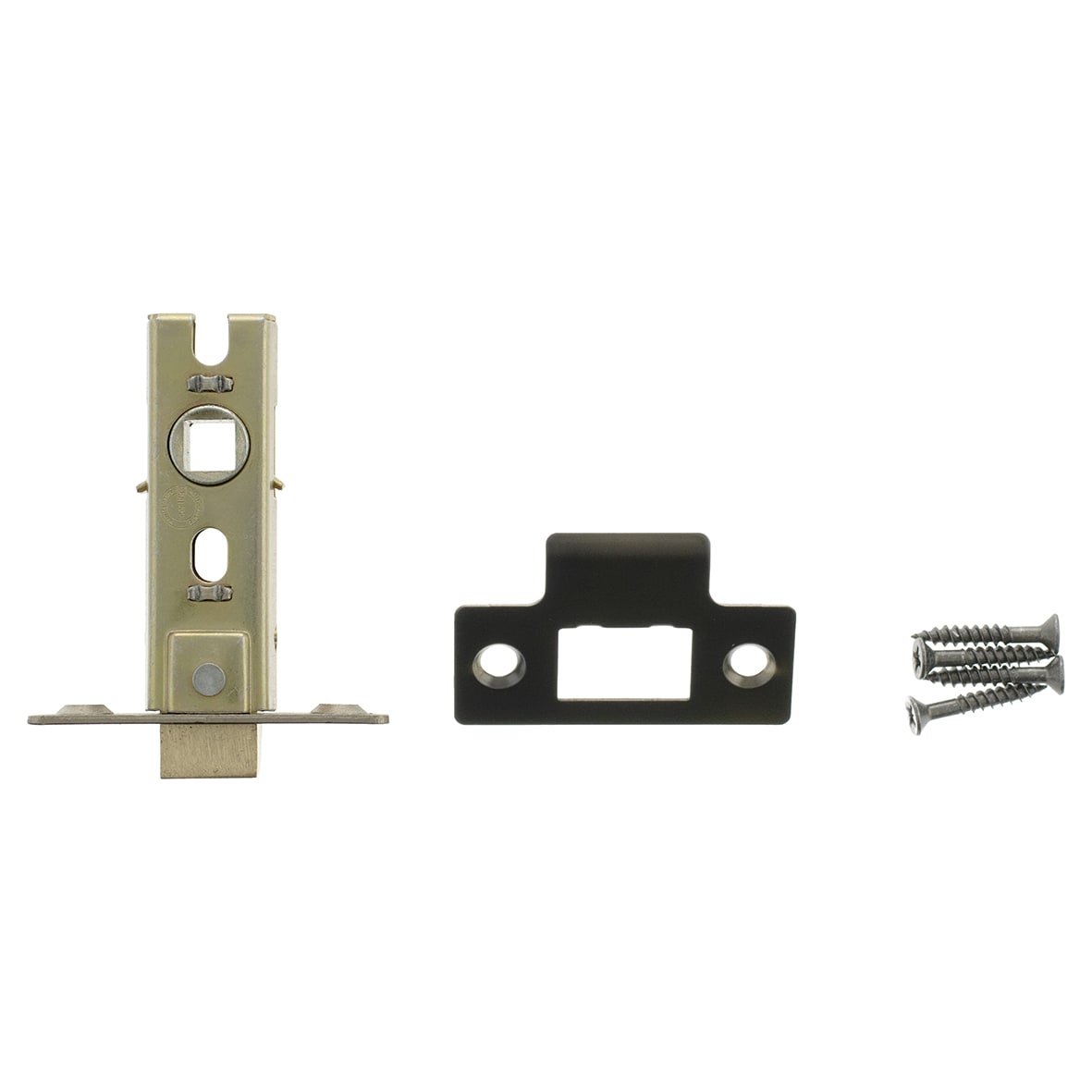 Fire-Rated Tubular Latch - 63mm Case - 45mm Backset - Square - Urban Dark Bronze - view 4